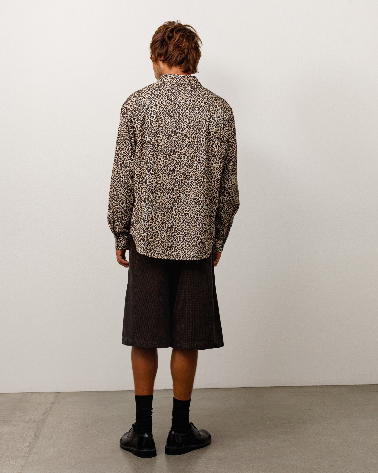 Baggy Beach Short Twill Cord Unisex Regular In Black