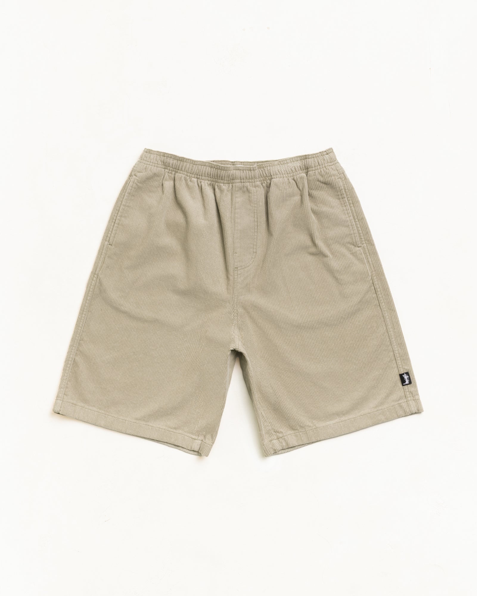 Baggy Beach Short Twill Cord Unisex Regular In Khaki | hero:main:collection:new-arrivals,shirts,tops-shirts,all,tees,outerwear,denim,knits,accessories,sunglasses,hoodies,sweats,mens-hoodies-sweatshirts,shorts,pants,bottoms,crew-sweats,zip-ups,swim,sweatpants,graphics,lazy-tees,swim,basic-9twenty,button-ups,shorts,cargos,denim-jeans,bottoms,bags,belts,wearables,gear,footwear,button-ups,basic-tops,jerseys,big-ol,classics,slim,jackets,all, | product-card-slider