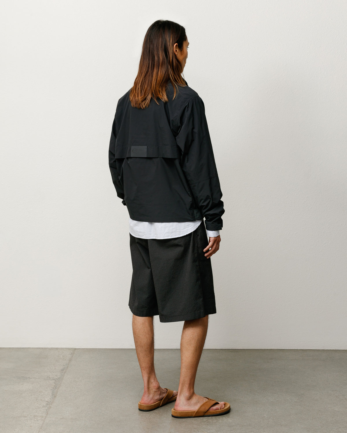 Baggy Seersucker Beach Short – Black | Shorts & Trunks | Stüssy Europe