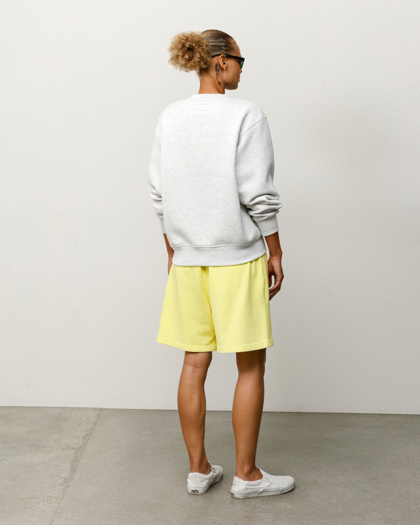 Lightweight Terry Short Unisex Regular In Yellow
