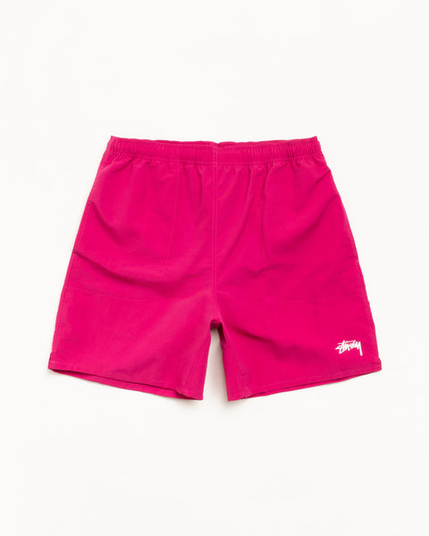 Water Short Stock Mens Regular In Berry