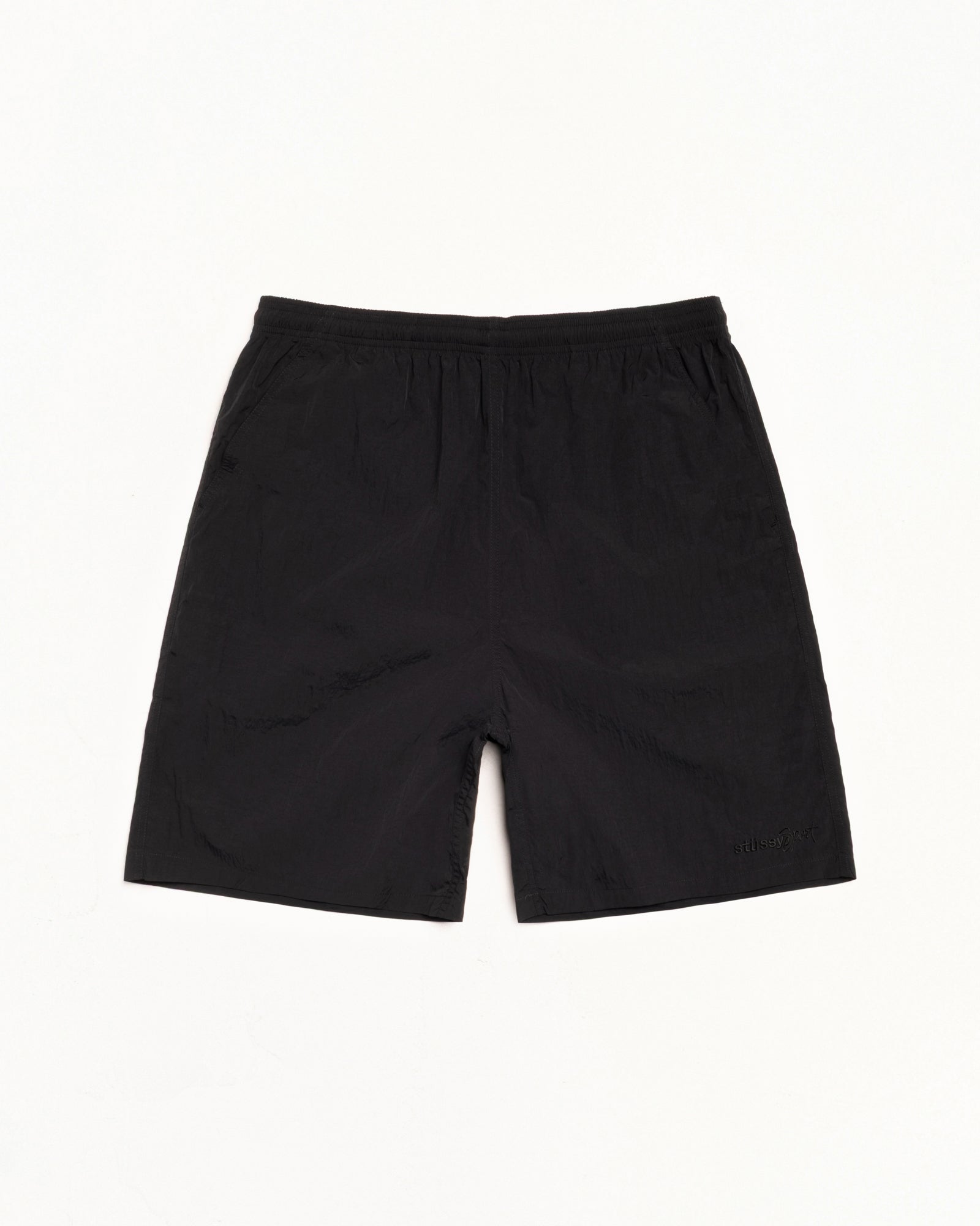 Nylon Court Short – Black | Shorts | Stüssy Europe