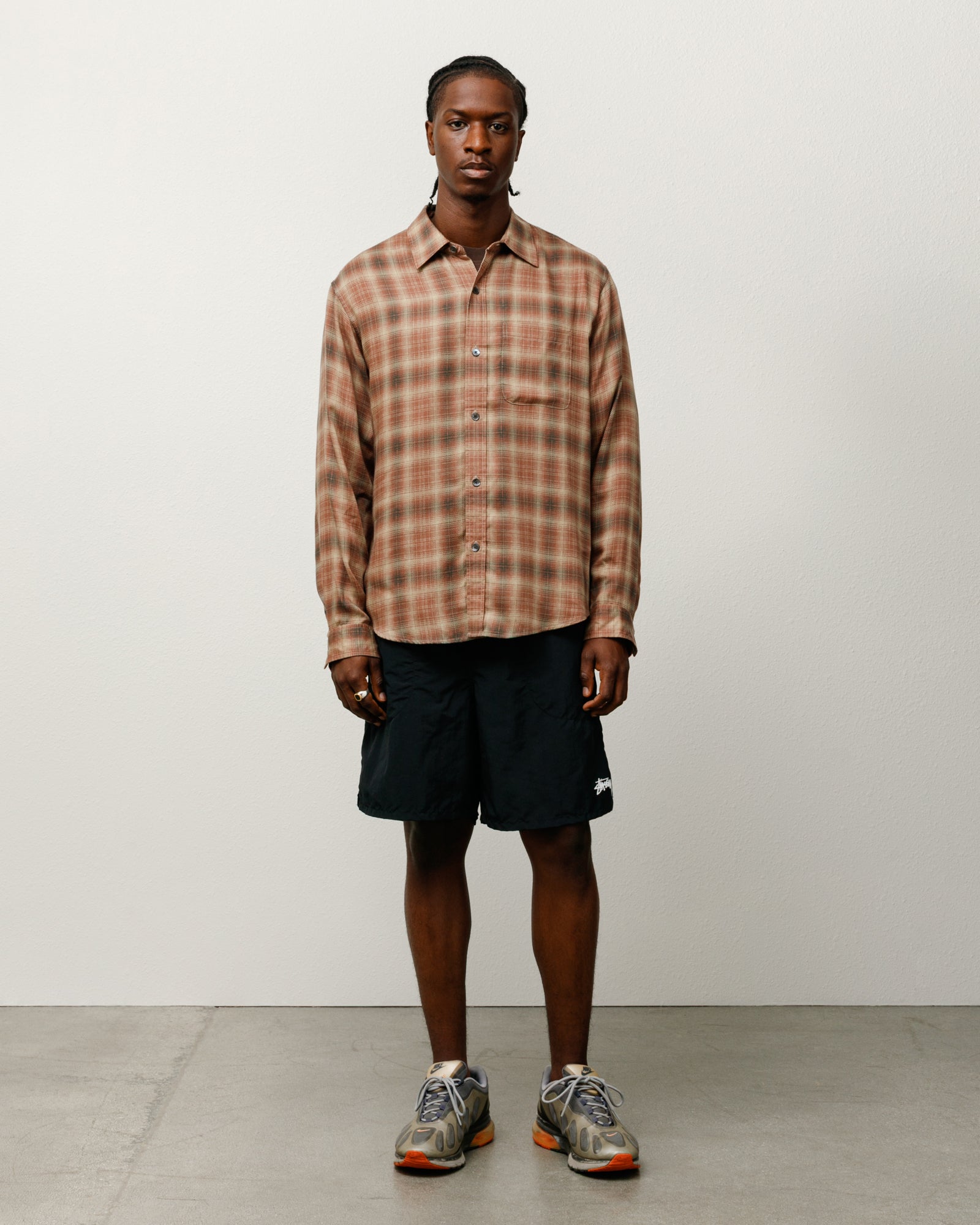 Water Short Stock Mens Regular In Black