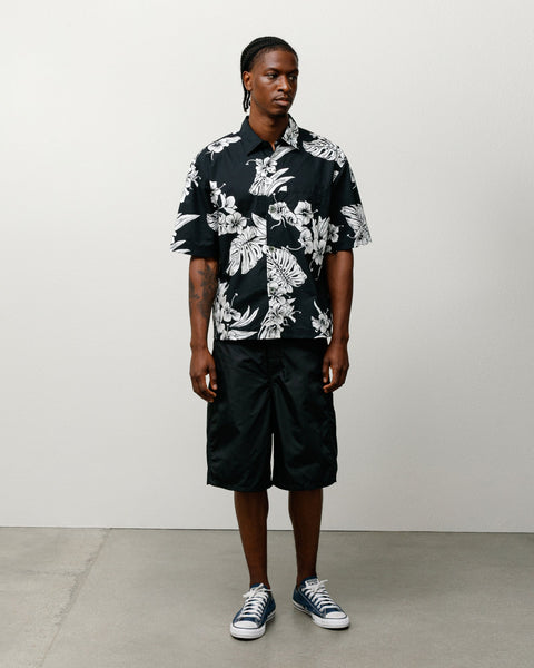 Paneled Board Short Mens Regular In Black