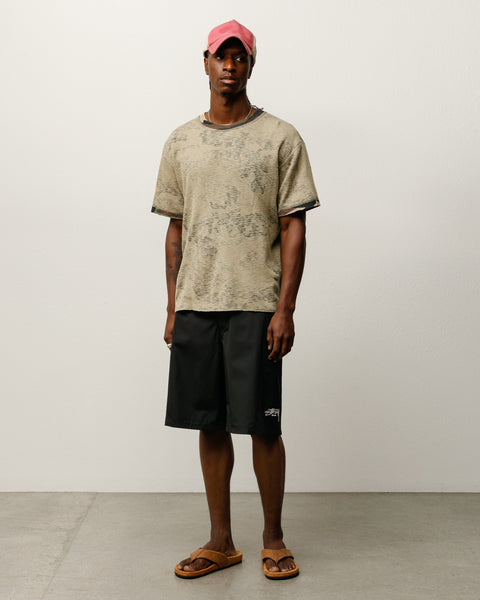Curved Panel Board Short Mens Regular In Black