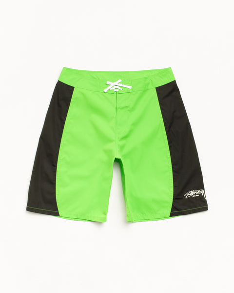 Curved Panel Board Short Mens Regular In Green