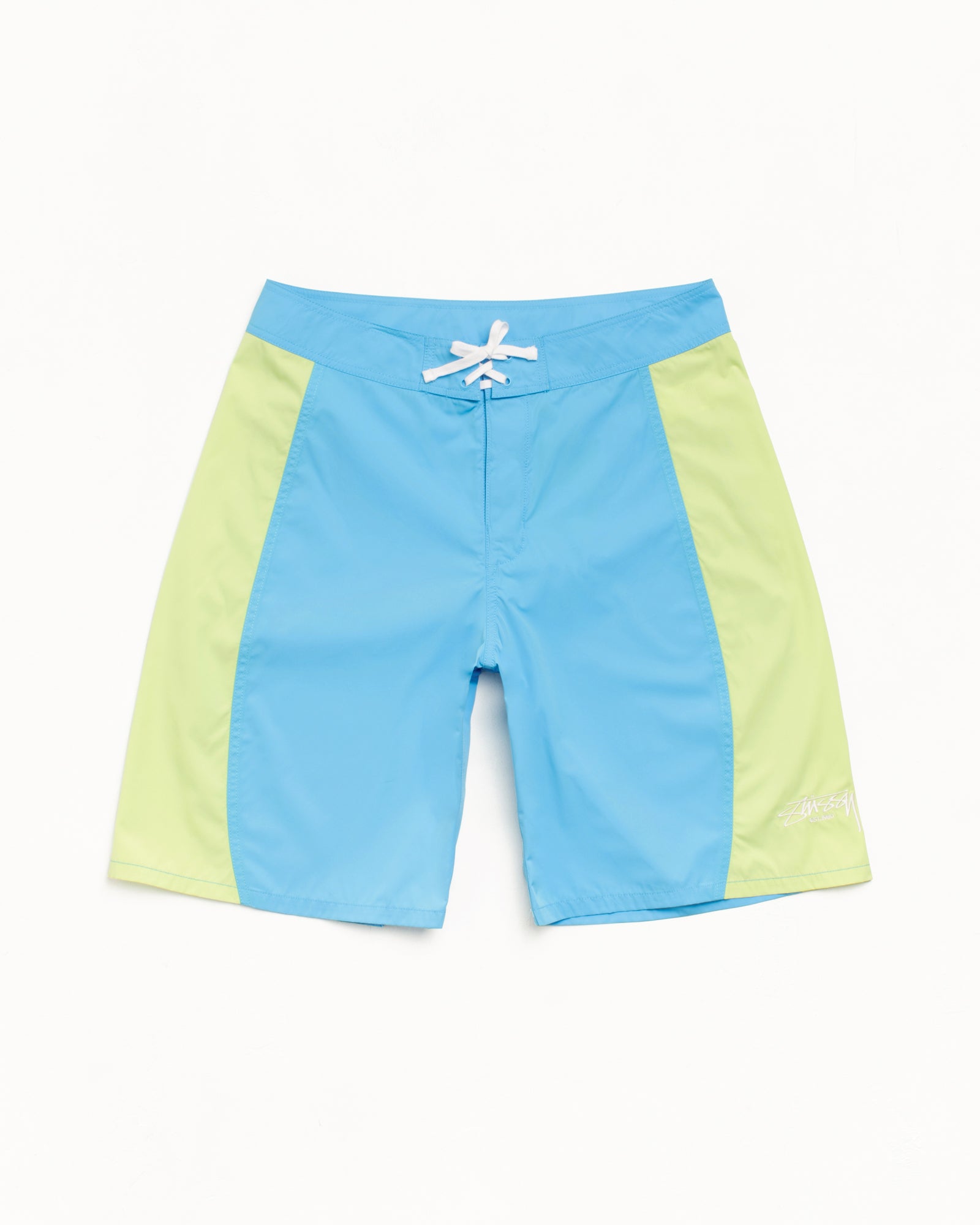 Curved Panel Board Short Mens Regular In Lt. Blue