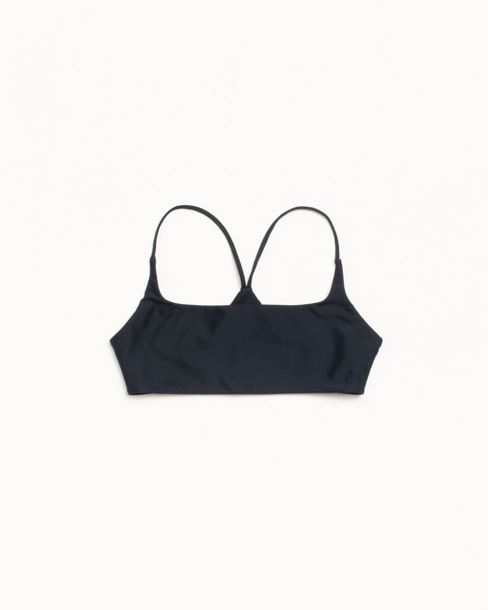 Halter Bikini Top Womens Regular Swimwear In Black