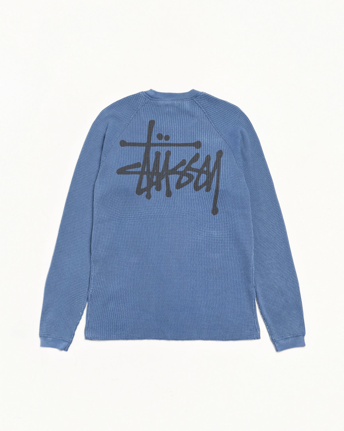 Basic Stüssy Thermal – Blue | Tops | Stüssy Europe