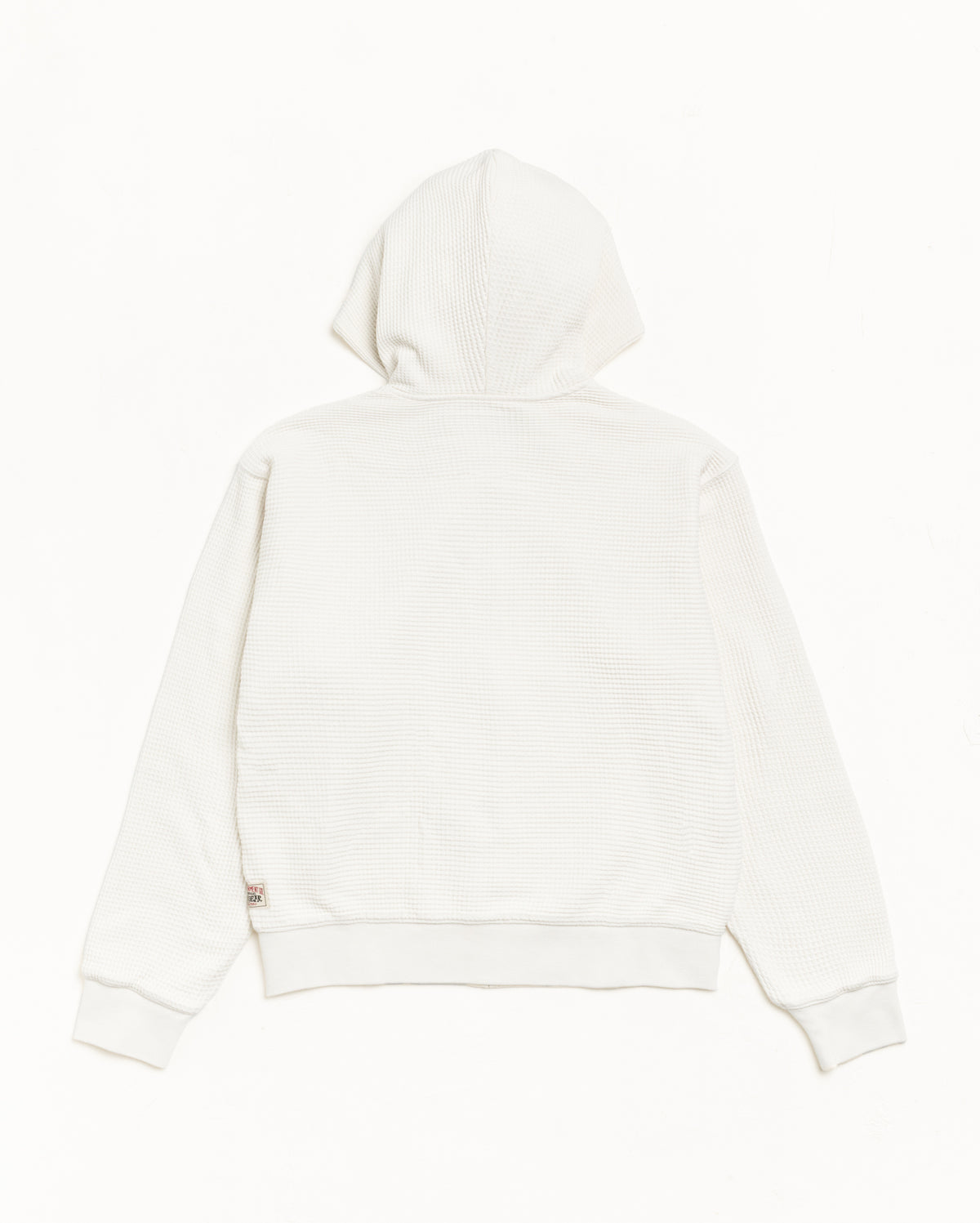Double Layer Waffle Zip Hoodie – Off White | Tops | Stüssy Europe