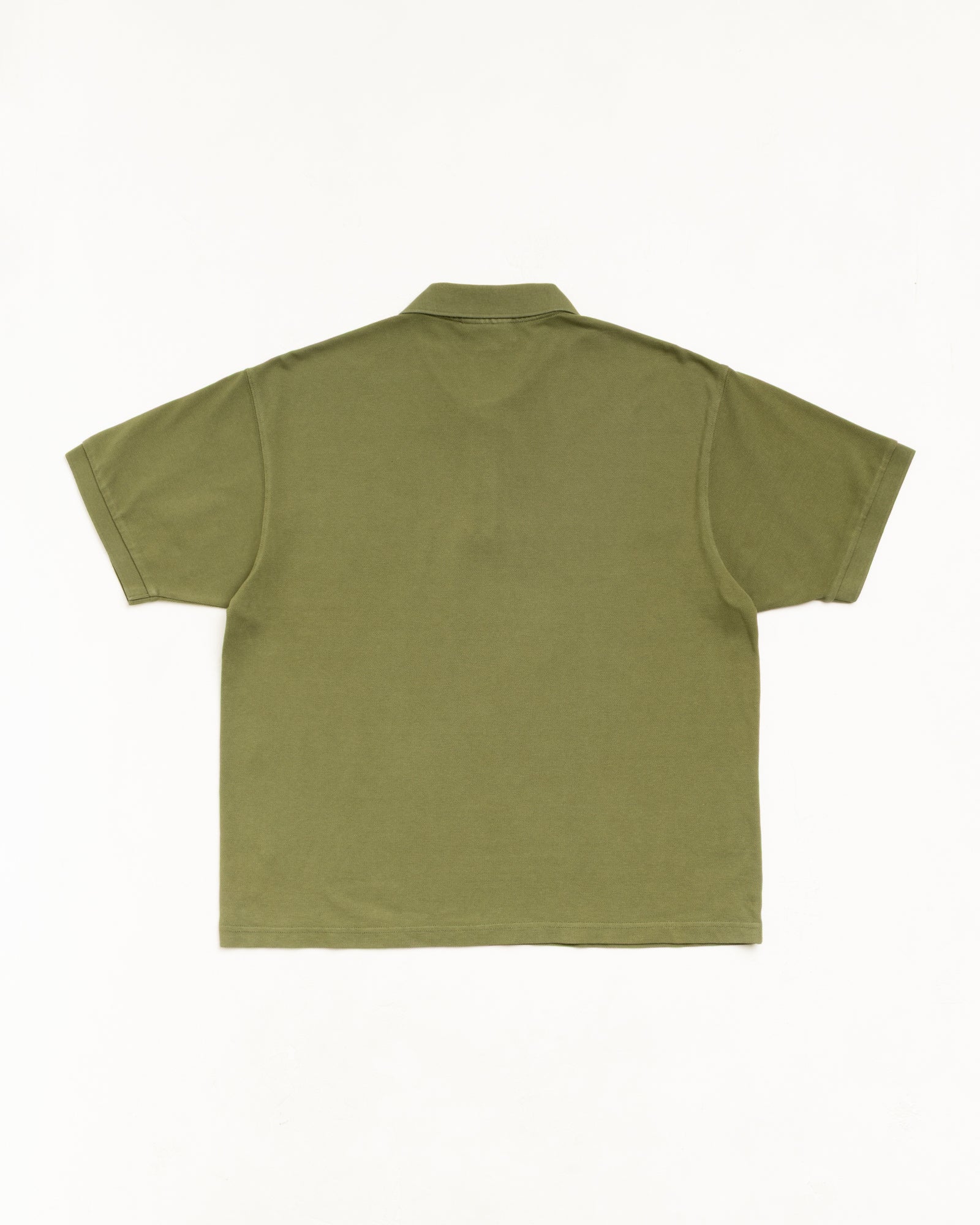 Classic Pique Polo Unisex Short Sleeve In Green