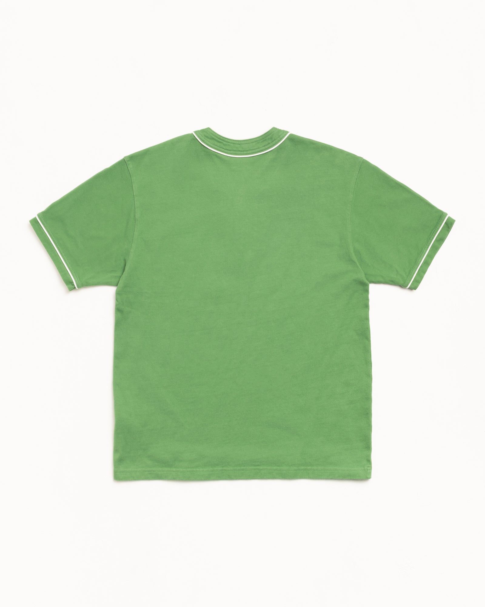 Arch Baseball Jersey – Green | Tops & Shirts | Stüssy Europe