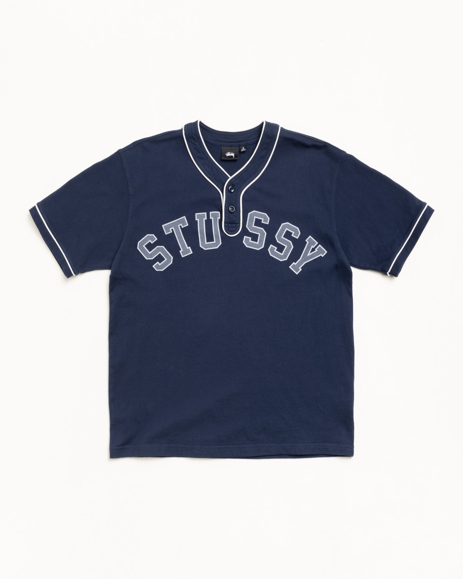 トップス ARCH BASEBALL JERSEY stussy Arch Baseball Jersey – Navy | Tops & Shirts | Stüssy Europe