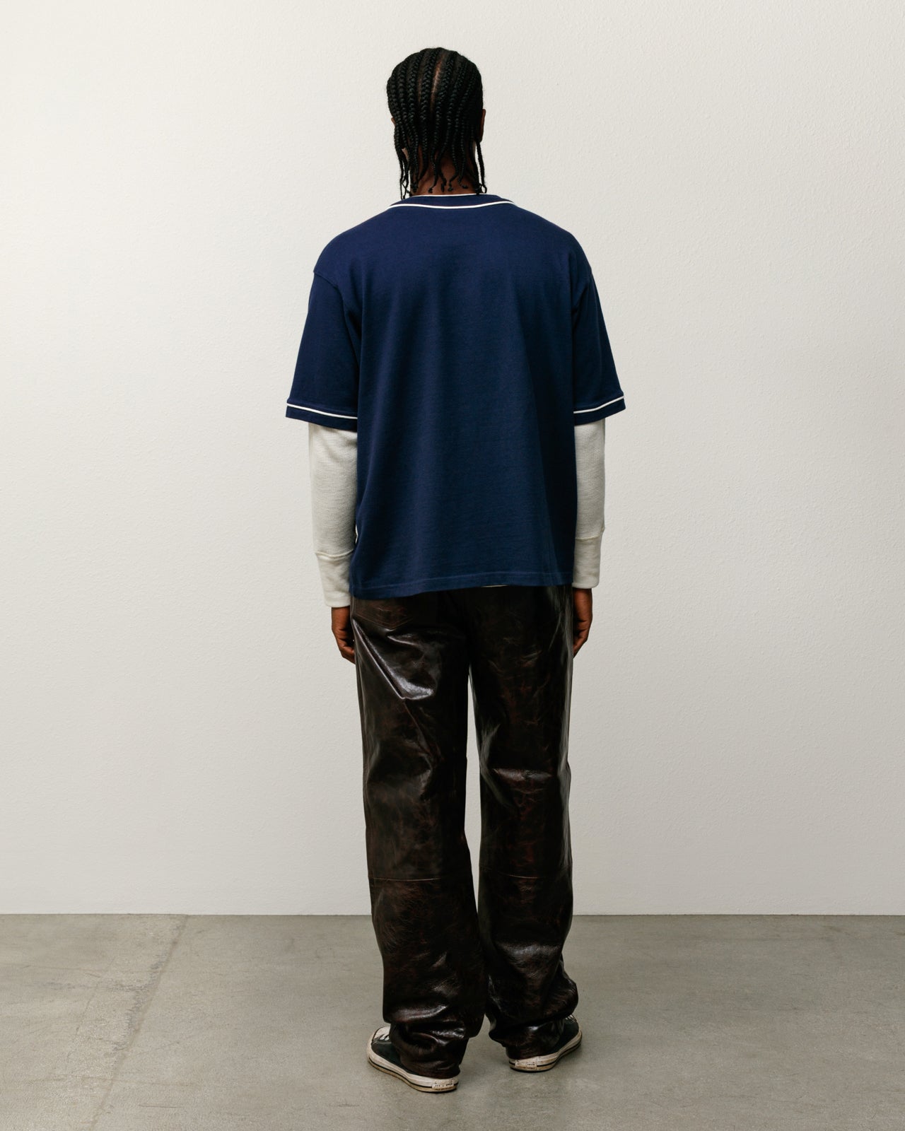 Arch Baseball Jersey – Navy | Tops & Shirts | Stüssy Europe