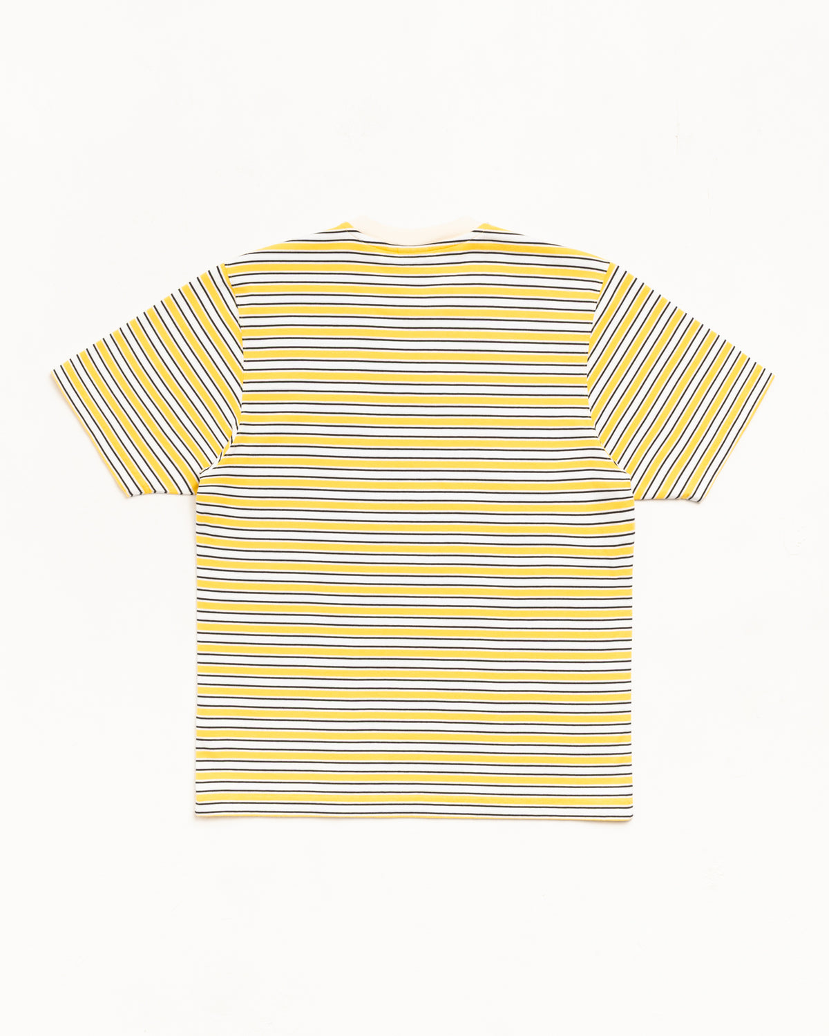 Beach Stripe Tee – Yellow | Tops & Knits | Stüssy Europe