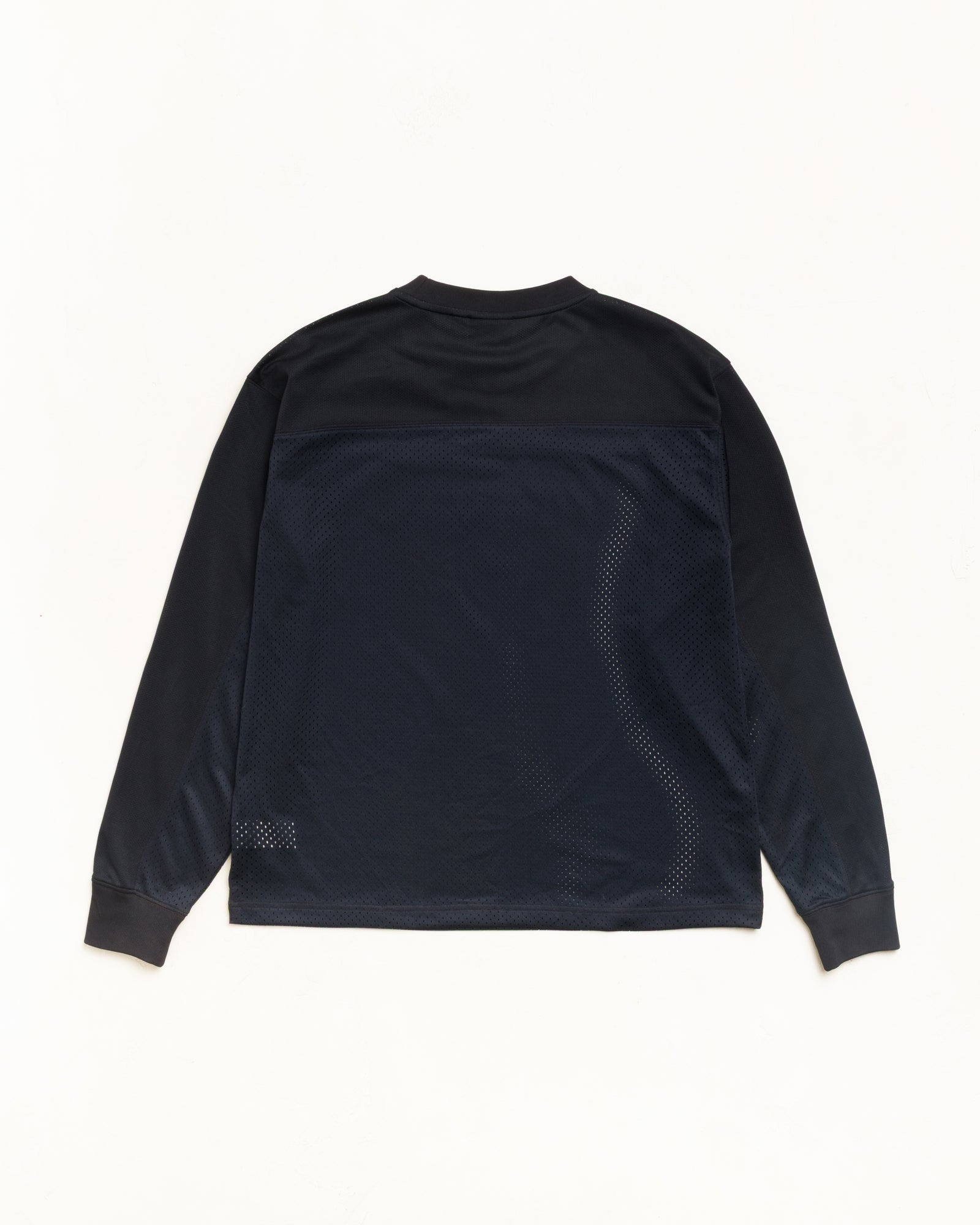 Terrain Jersey Unisex Long Sleeve In Black