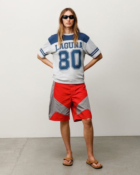 Laguna Short Sleeve Unisex Short Sleeve In Blue