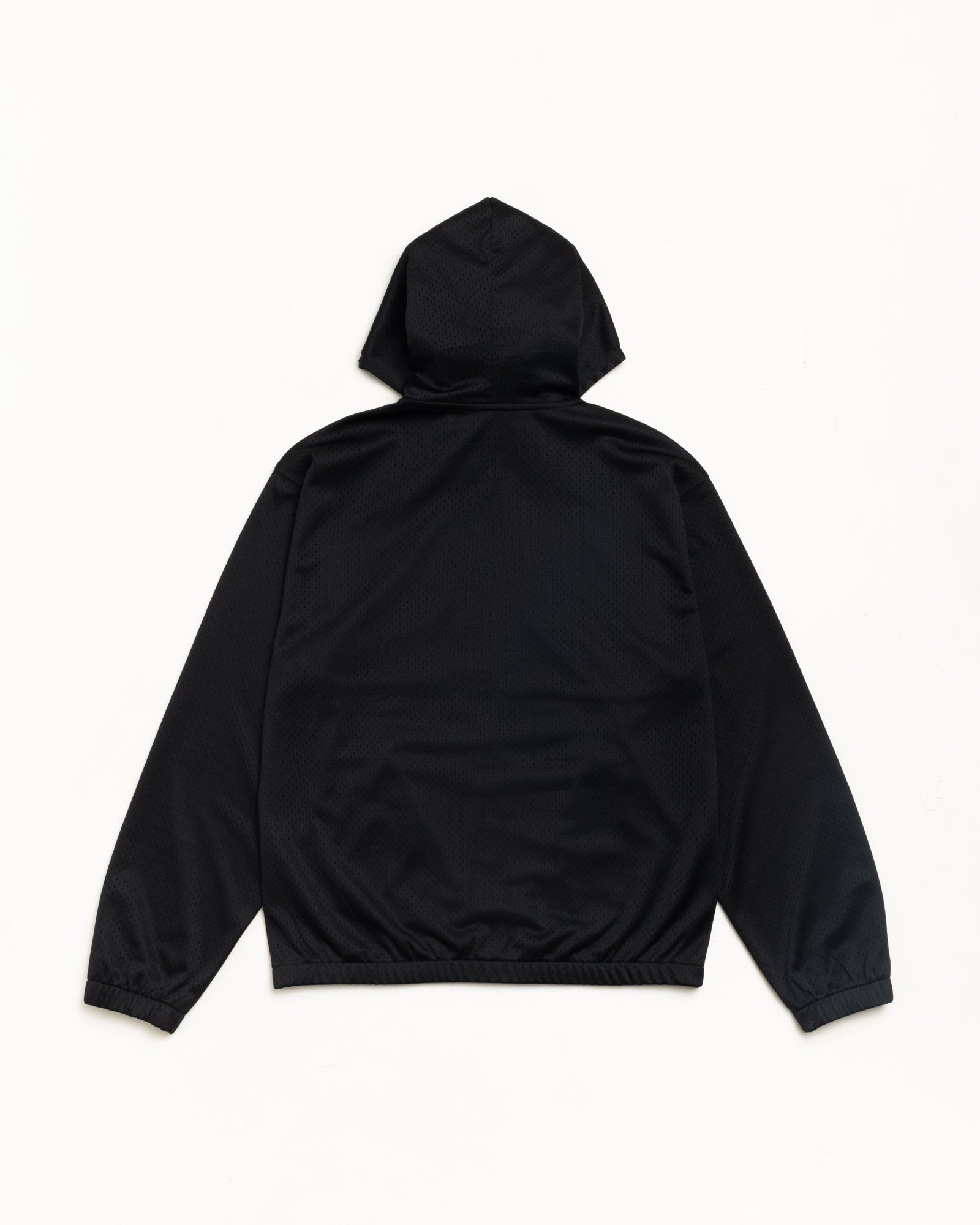 Athletic Mesh Zip Hoodie – Black | Tops & Knits | Stüssy Europe