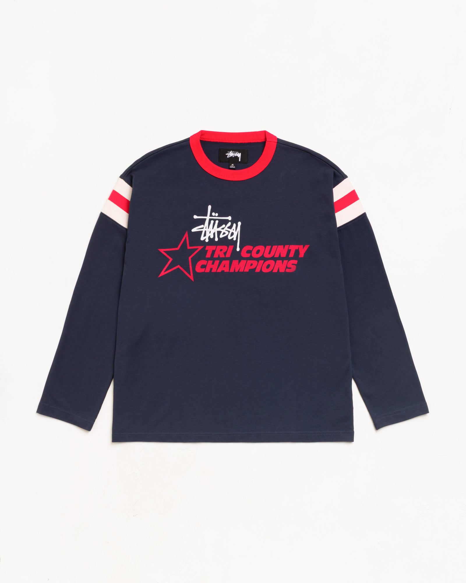 Ls Ringer Tee Unisex Long Sleeve In Ink | hero:main:collection:new-arrivals,shirts,tops-shirts,all,tees,outerwear,denim,knits,accessories,sunglasses,hoodies,sweats,mens-hoodies-sweatshirts,shorts,pants,bottoms,crew-sweats,zip-ups,swim,sweatpants,graphics,lazy-tees,swim,basic-9twenty,button-ups,shorts,cargos,denim-jeans,bottoms,bags,belts,wearables,gear,footwear,button-ups,basic-tops,jerseys,big-ol,classics,slim,jackets,all, | product-card-slider