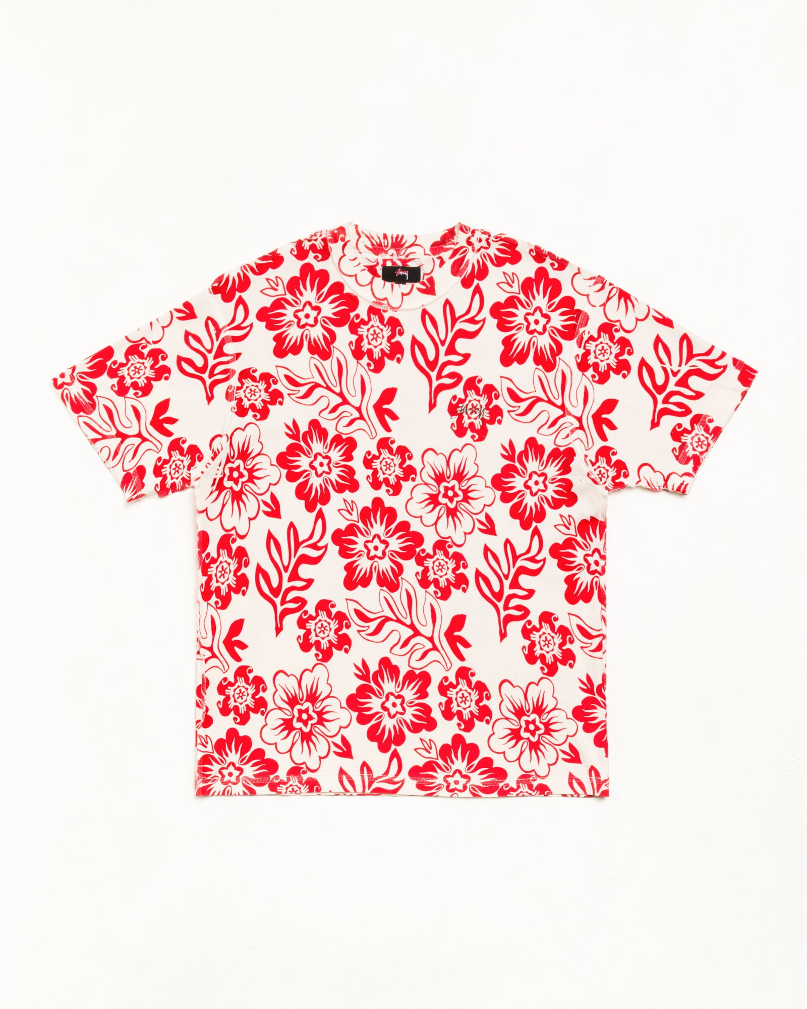 Lazy Floral Tee T-shirt dans le coloris blanc