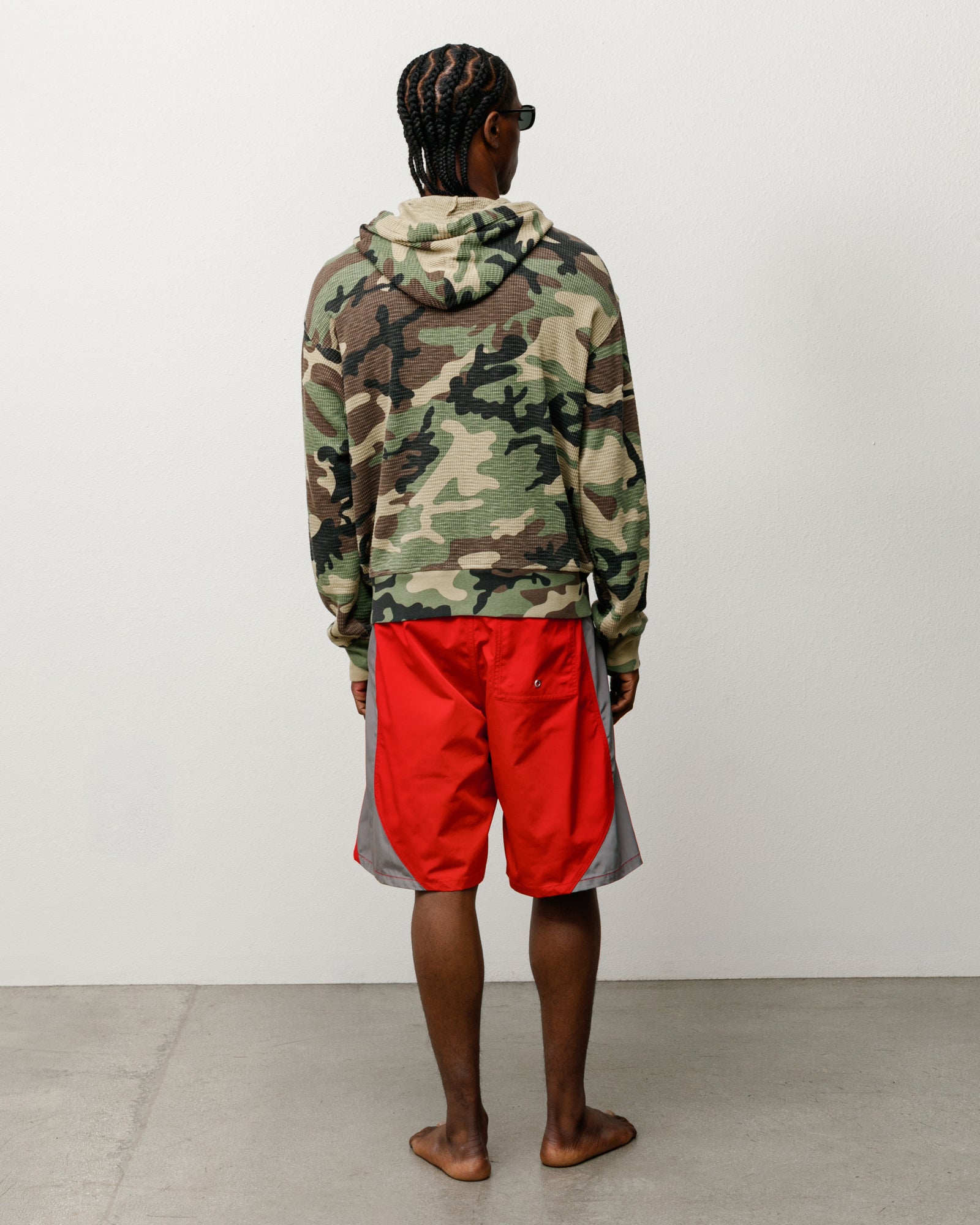 Lightweight Thermal Hoodie Unisex Long Sleeve In Camo