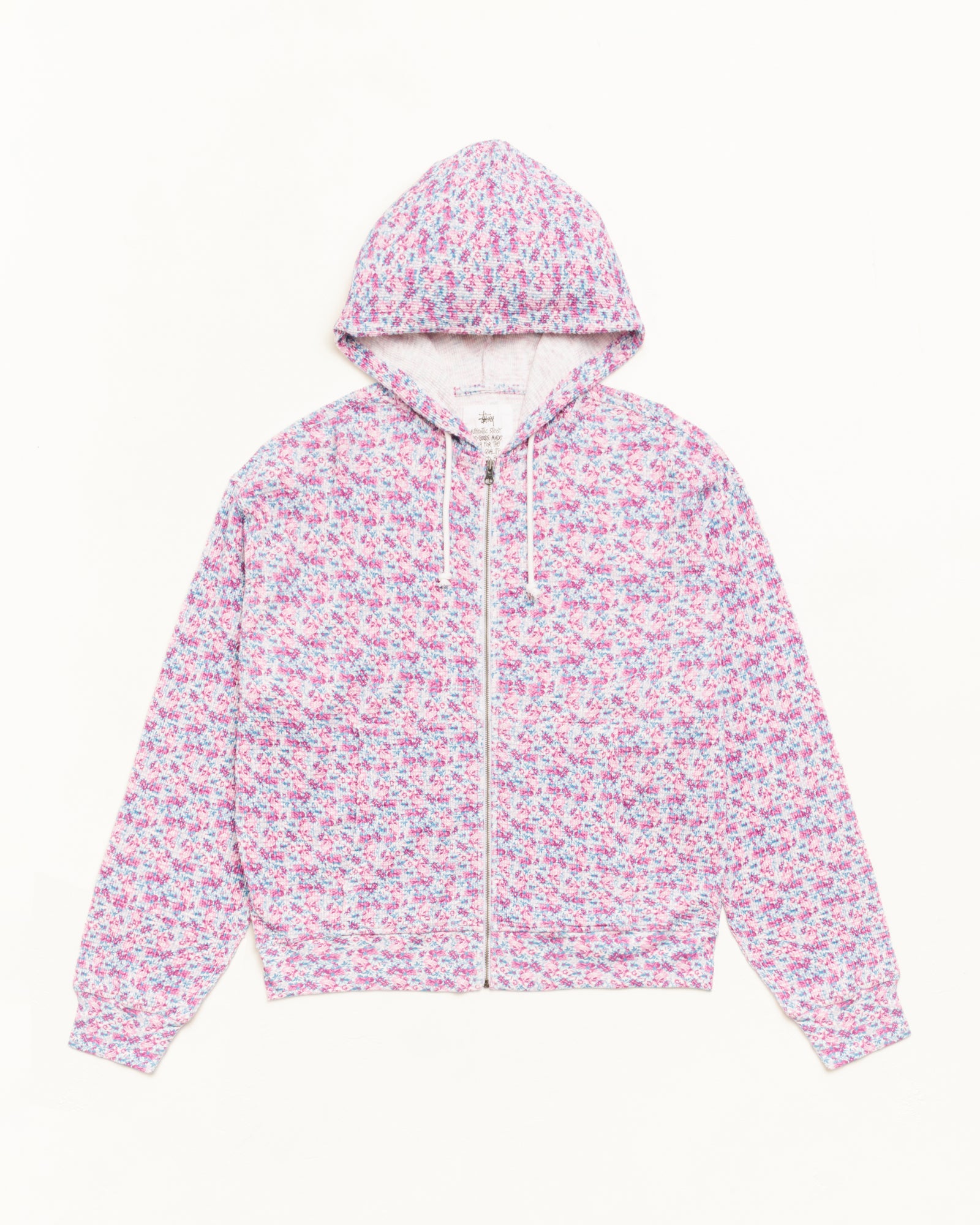 Lightweight Thermal Hoodie - Floral | Tops & Knits | Stüssy Europe