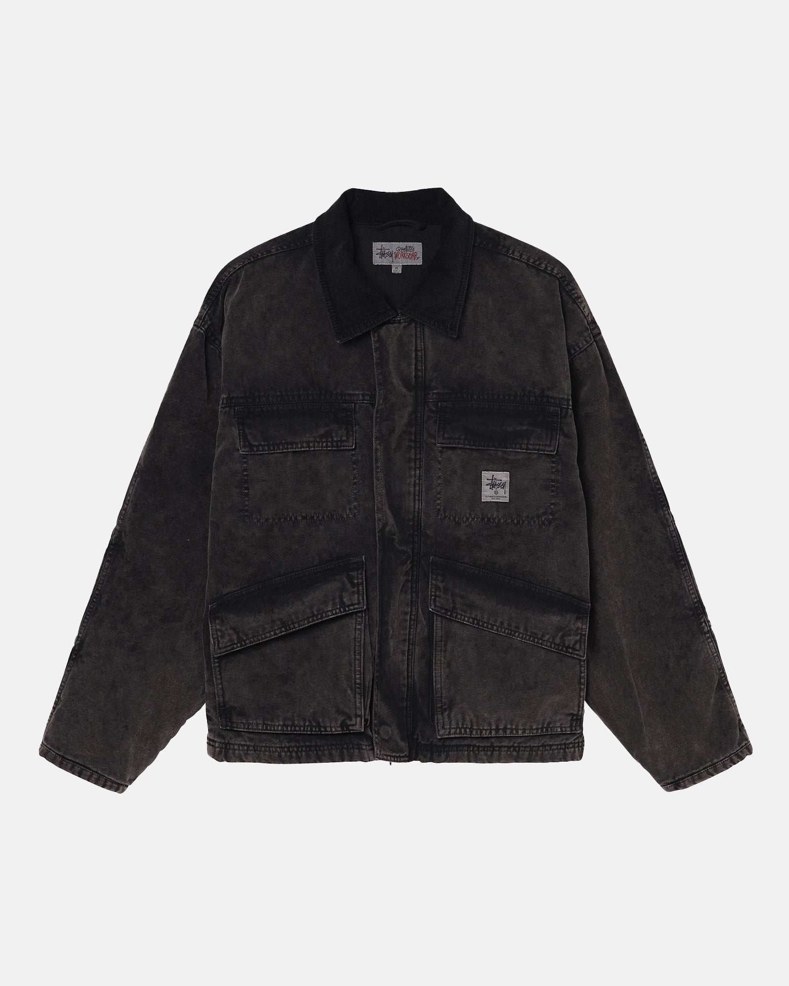 SHOP JACKET WASHED CANVAS