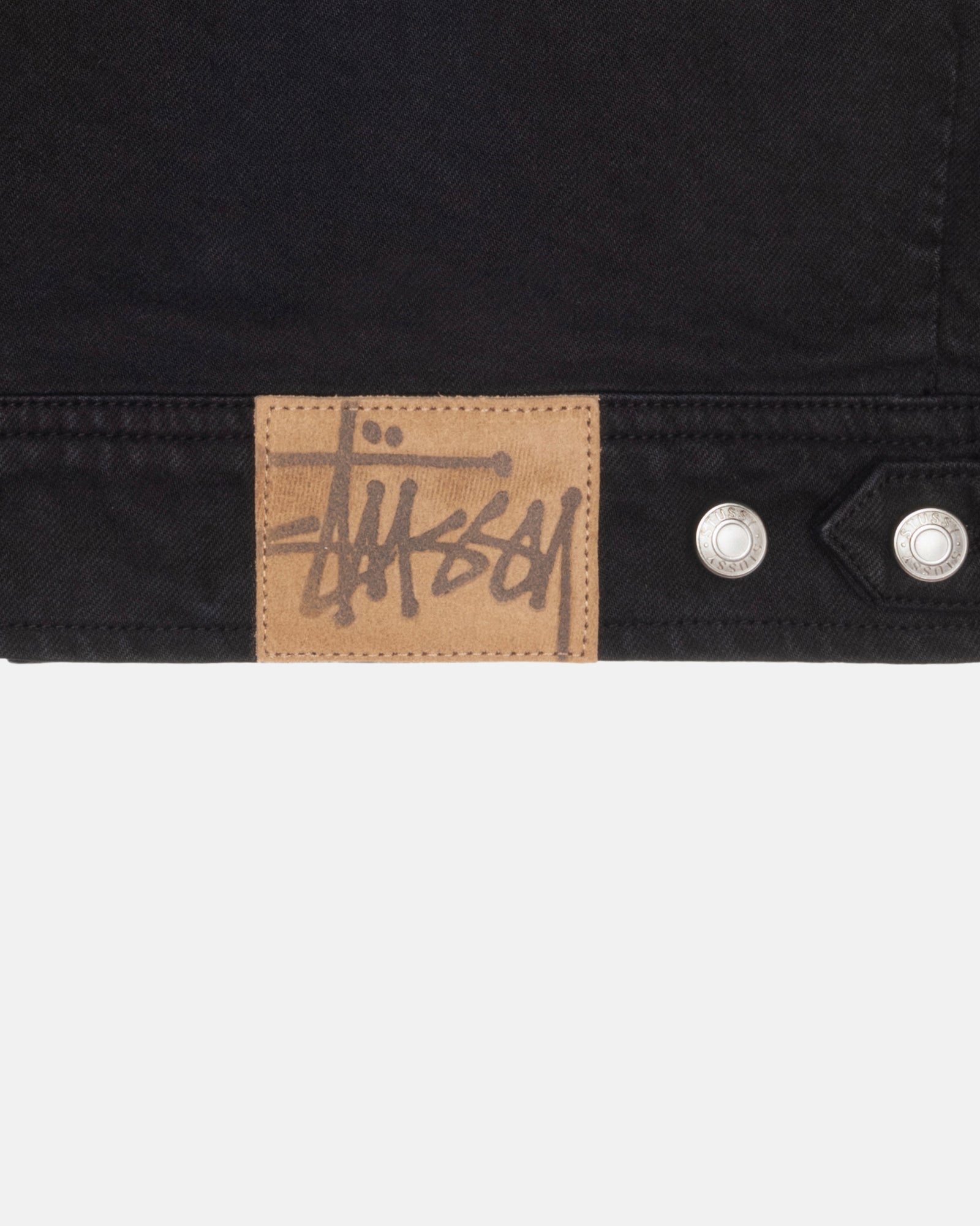 Stussy overdyed discount zip work jacket