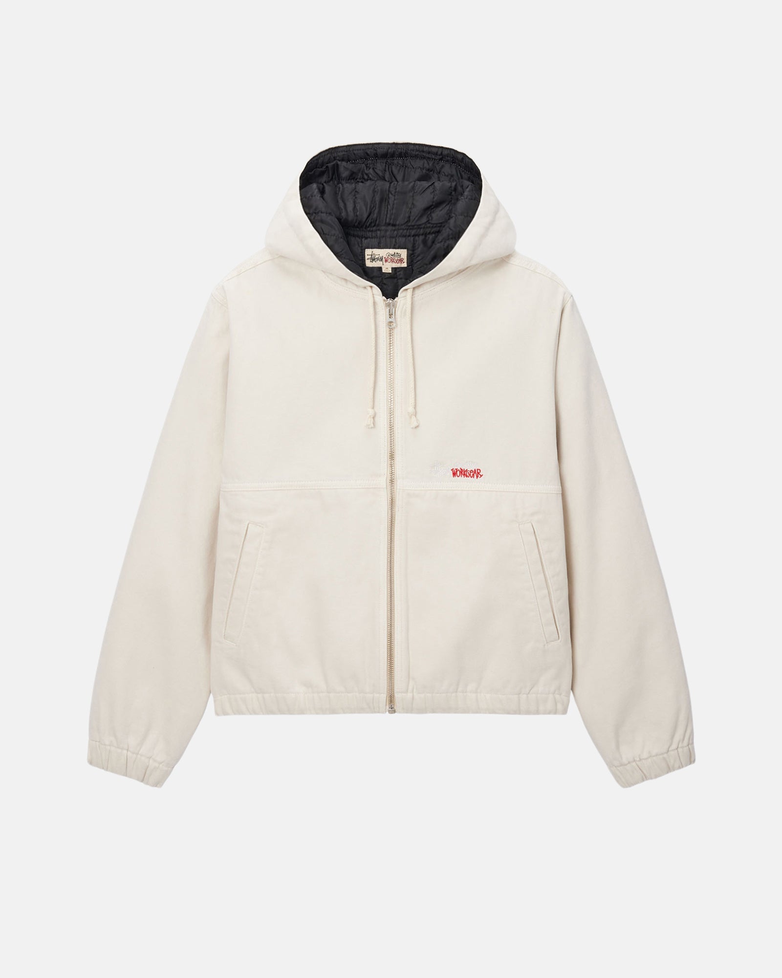 Work Jacket Insulated Canvas in bone – Stüssy Europe