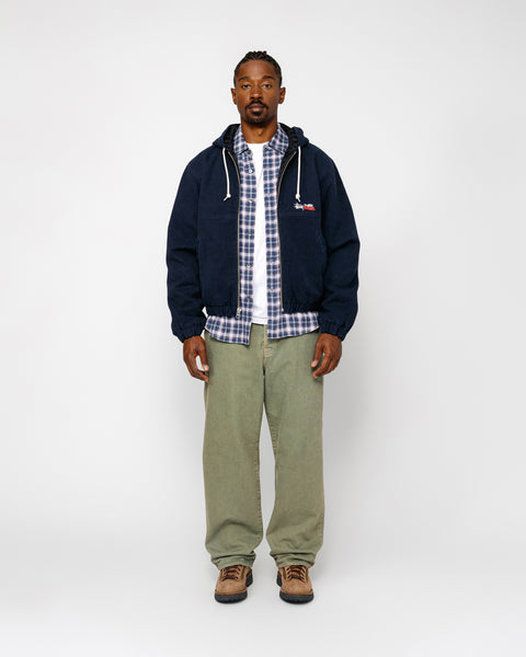 Work Jacket Insulated Canvas in navy – Stüssy Europe