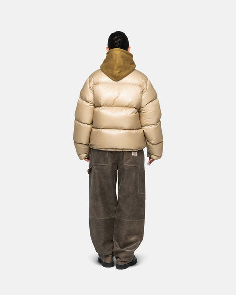 Stüssy Down Puffer Parachute Ripstop Coyote Outerwear