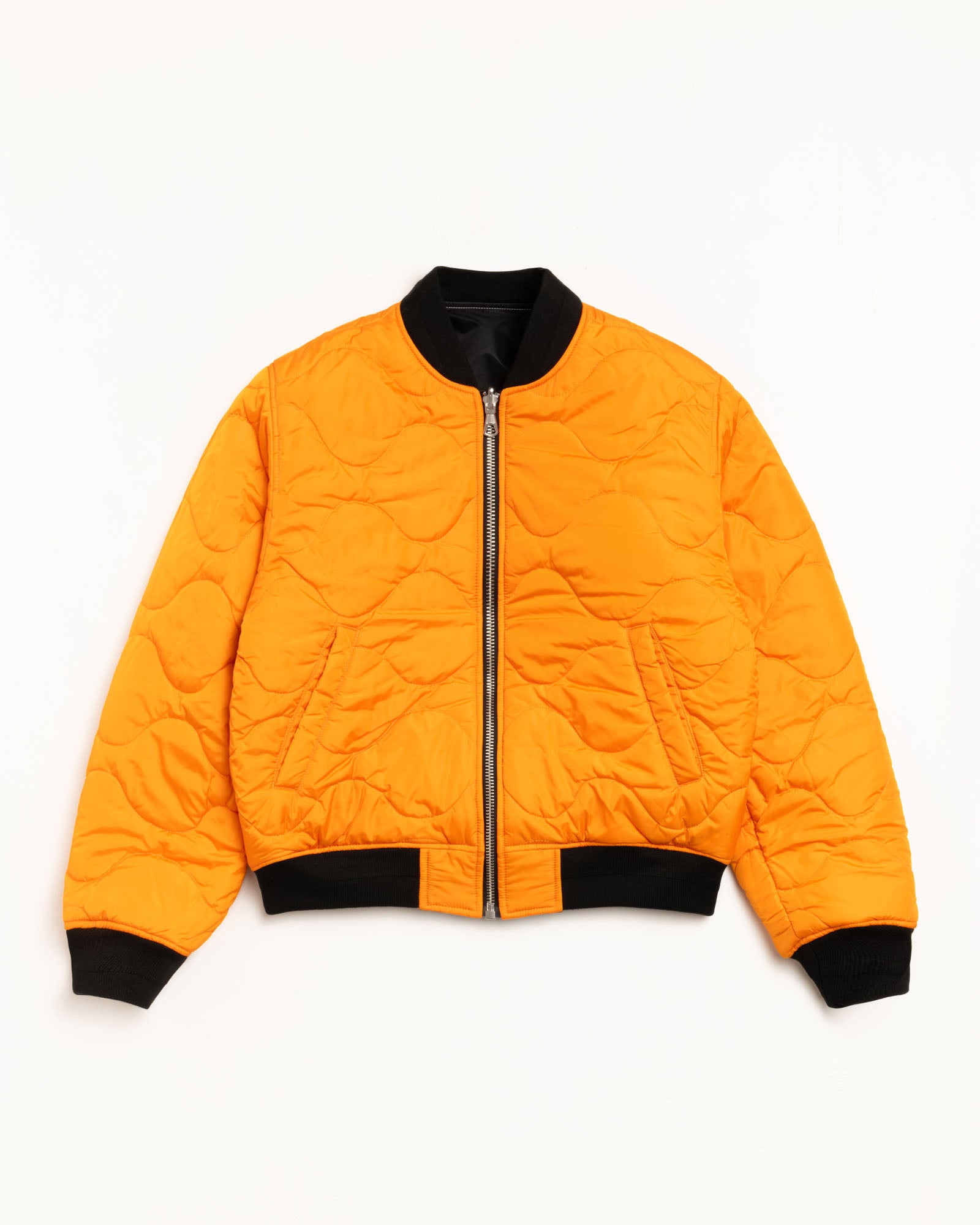 Built Reversible Bomber Jacket – Black | Outerwear | Stüssy Europe