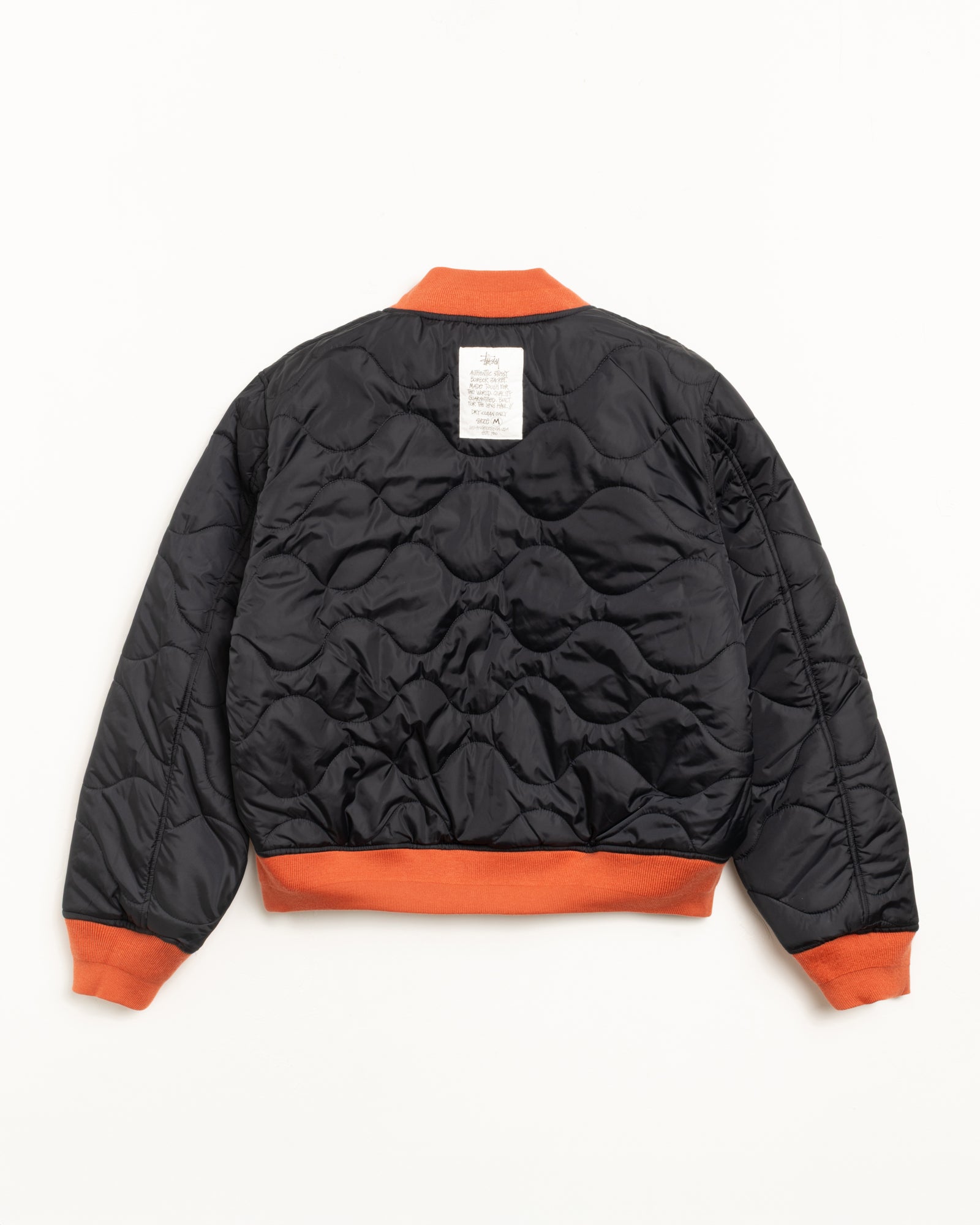 Built Reversible Bomber Jacket – Brick | Outerwear | Stüssy Europe