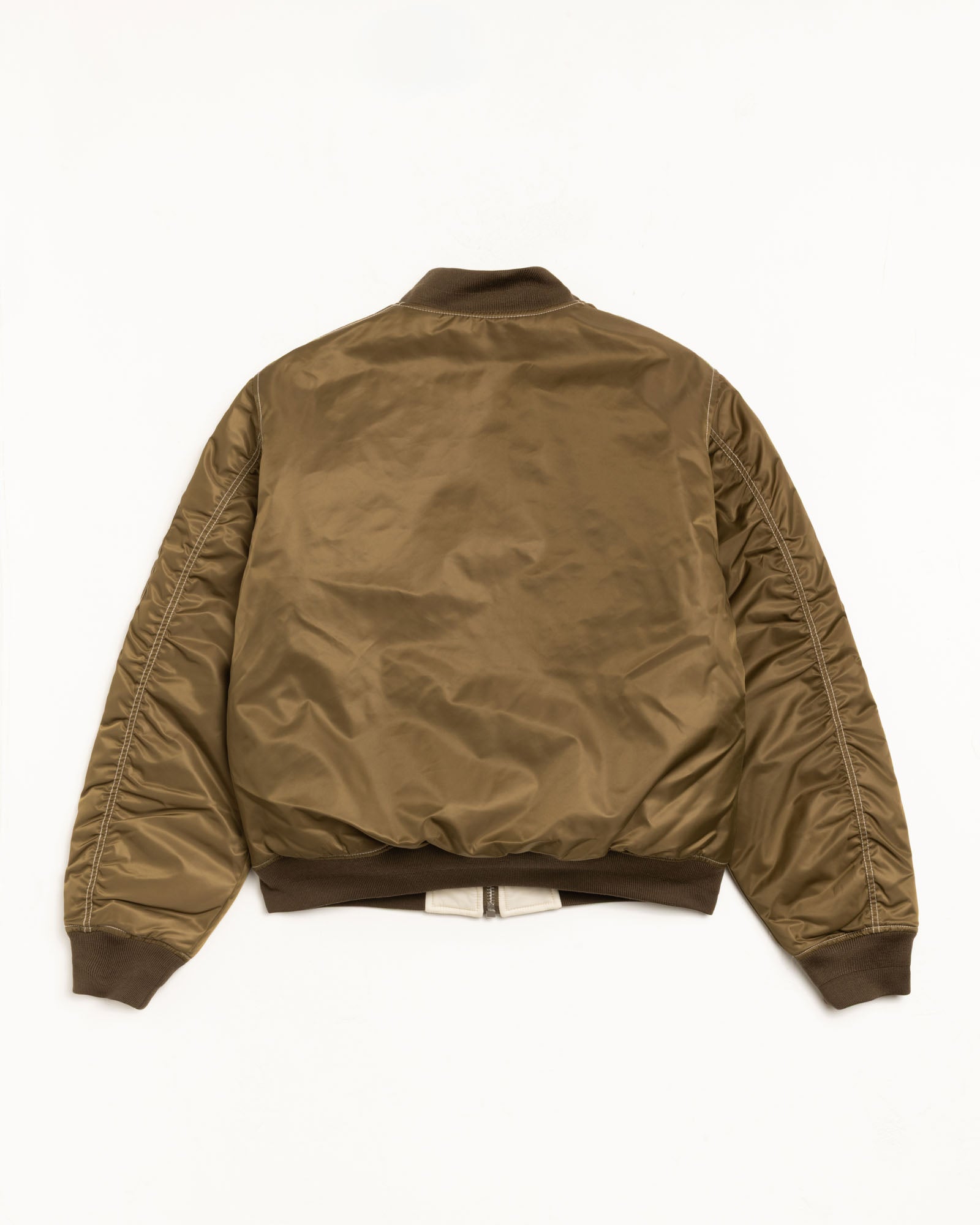 【archive】Stussy Brown MA-1 Bomber-jacket Built Reversible Bomber Jacket - Unisex Jackets & Outerwear
