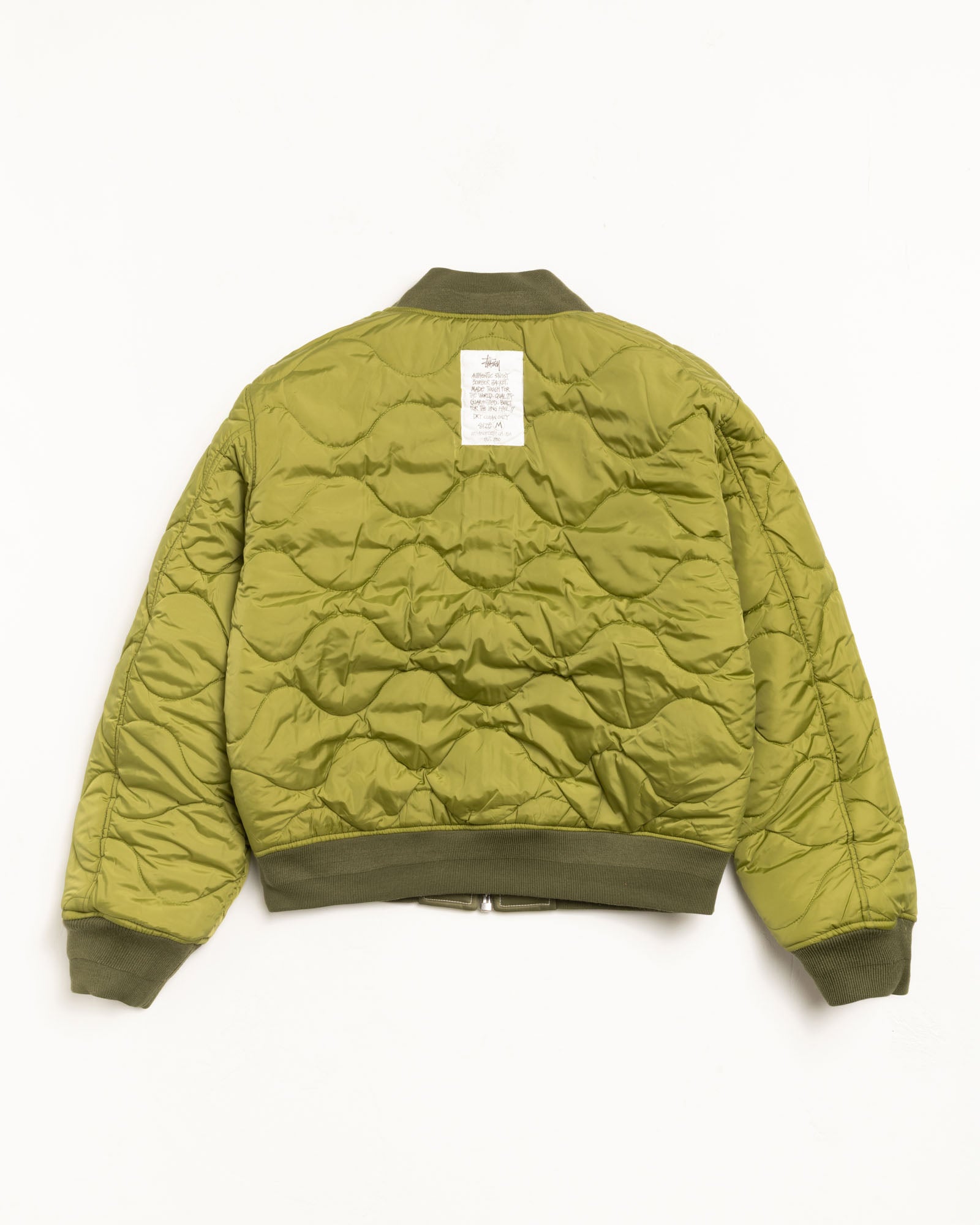Built Reversible Bomber Jacket – Olive | Outerwear | Stüssy Europe