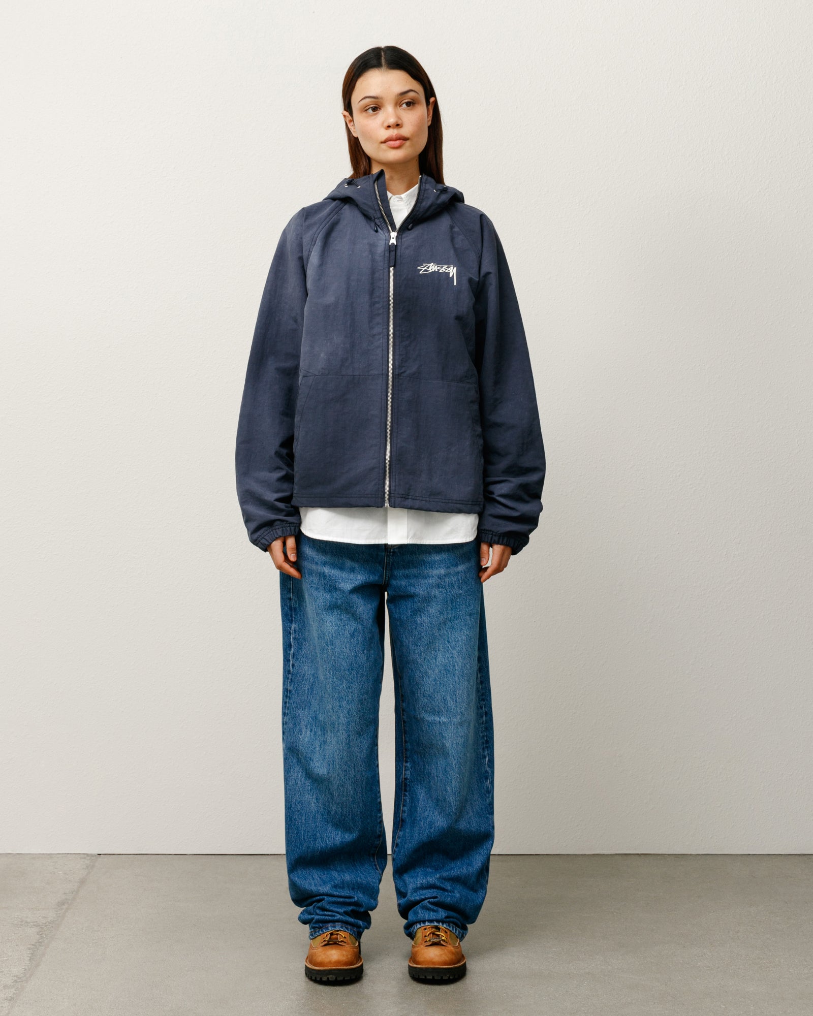 Beach Shell Wave Dye – Navy | Outerwear | Stüssy Europe