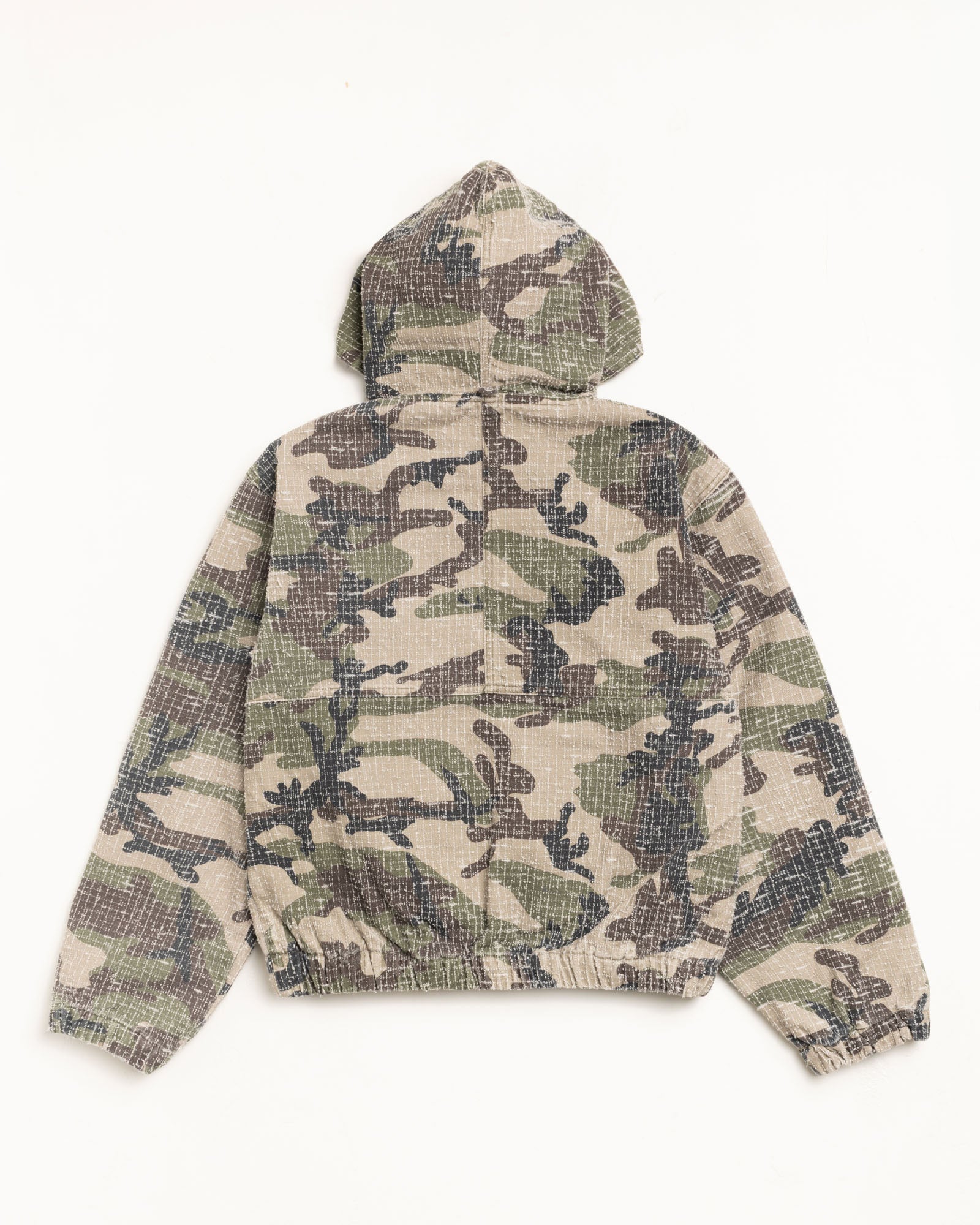 Work Jacket Camo Canvas Needlepunch in woodland camo – Stüssy Europe