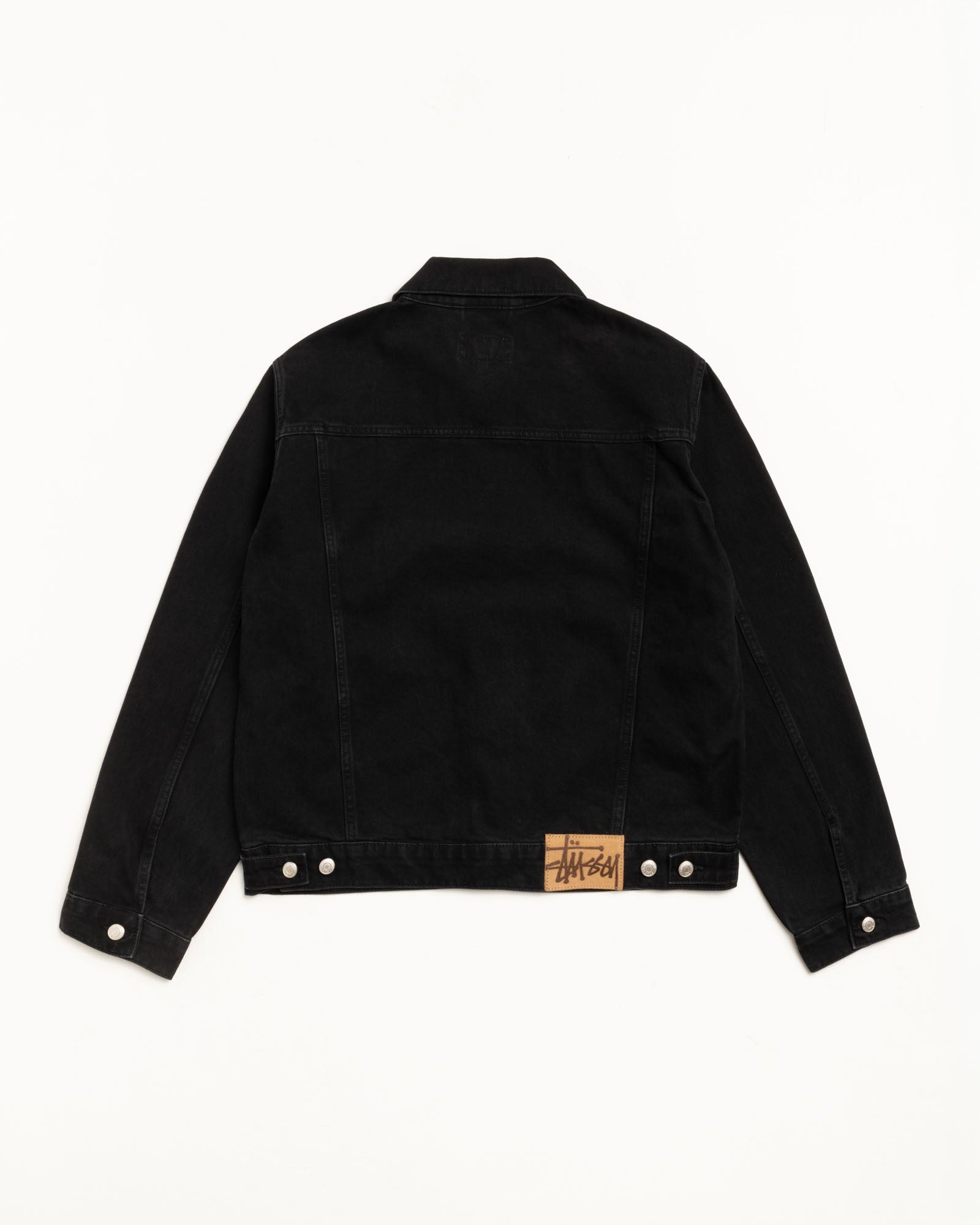 Trucker Jacket Denim – Black | Outerwear | Stüssy Europe