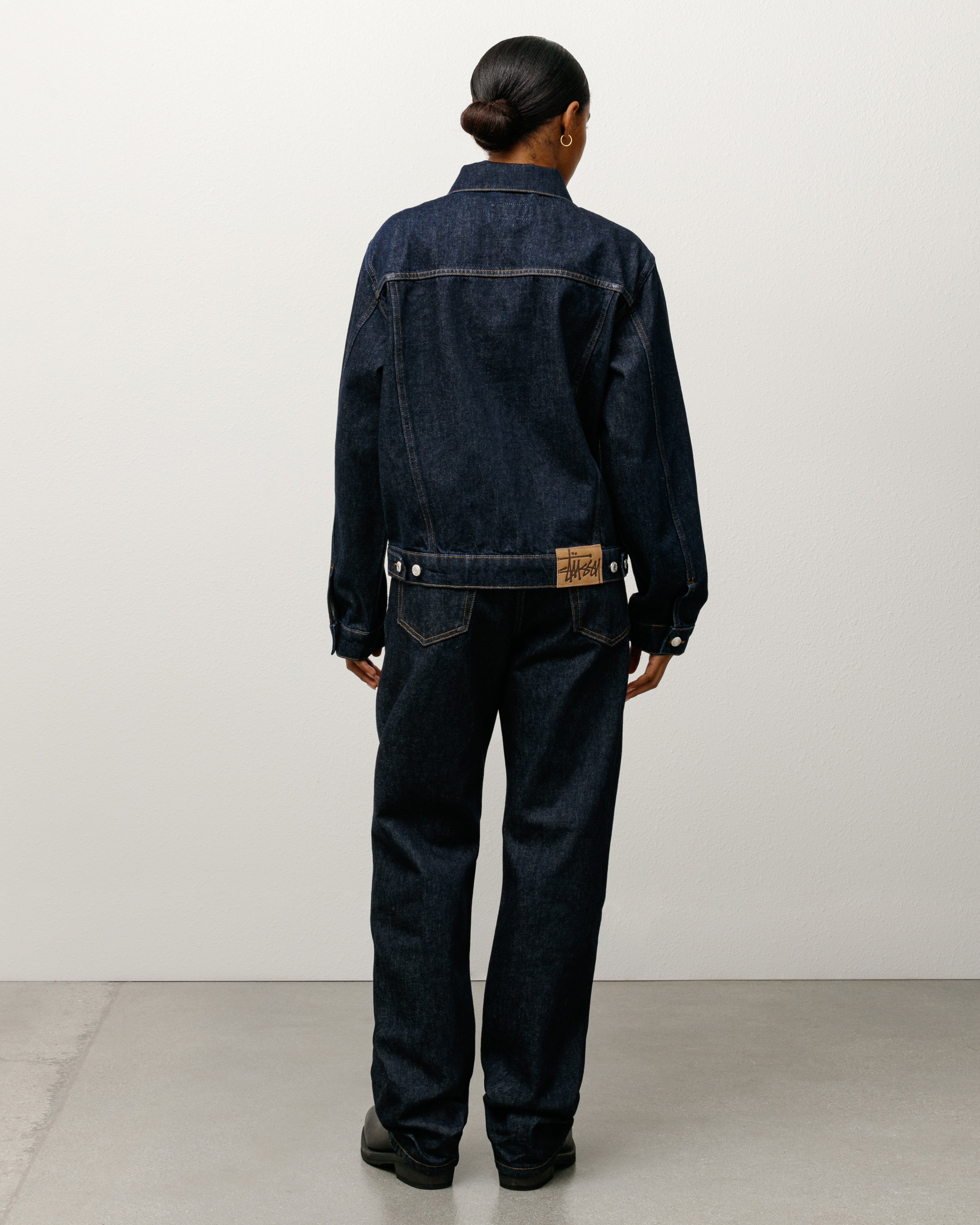 Trucker Jacket Denim – Rinsed Indigo | Oberbekleidung | Stüssy Europe