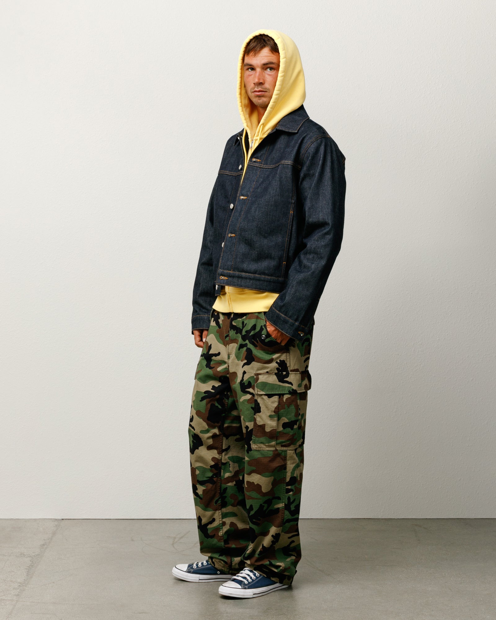 Trucker Jacket Denim – Rinsed Indigo | Outerwear | Stüssy Europe