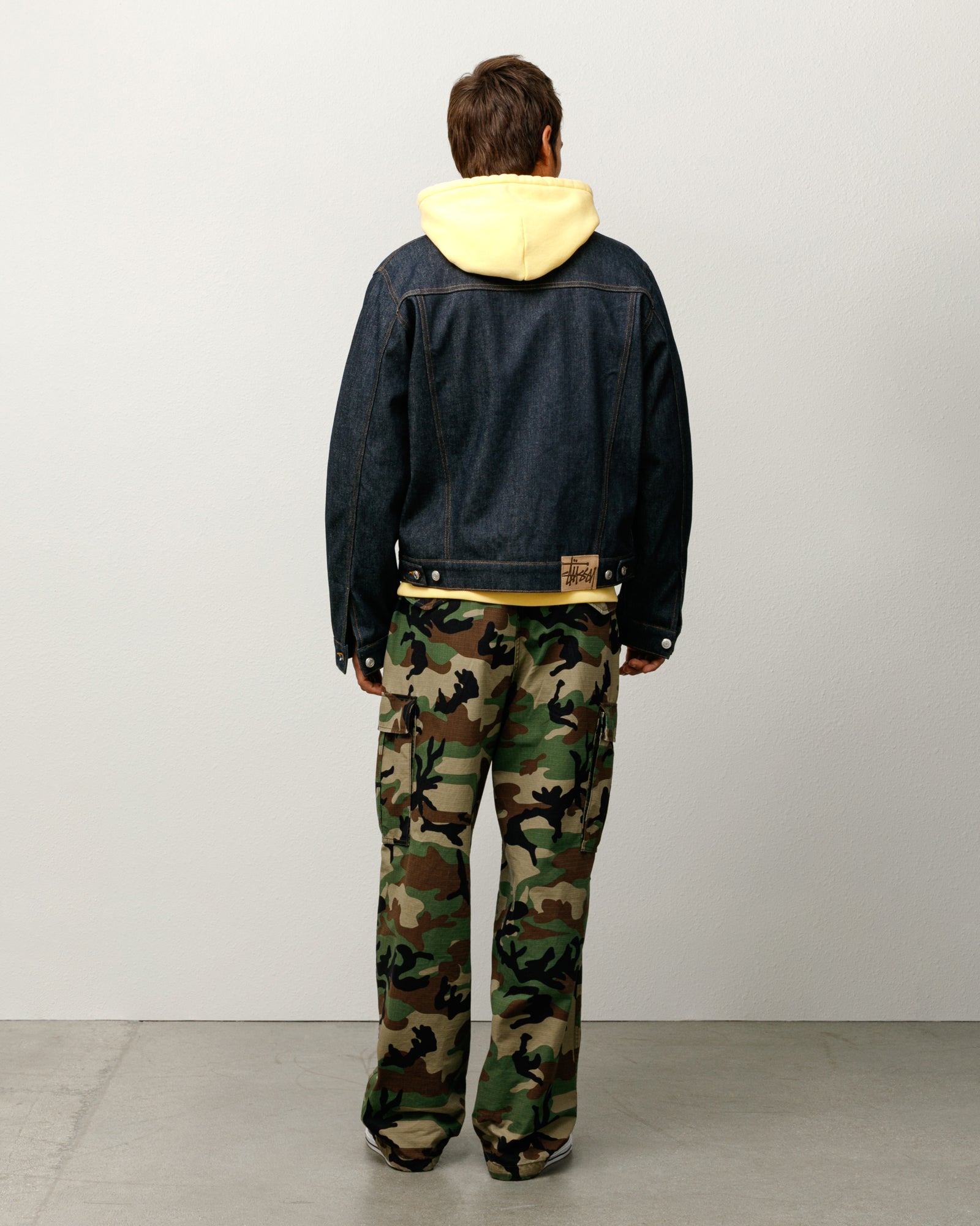 Trucker Jacket Denim – Rinsed Indigo | Outerwear | Stüssy Europe