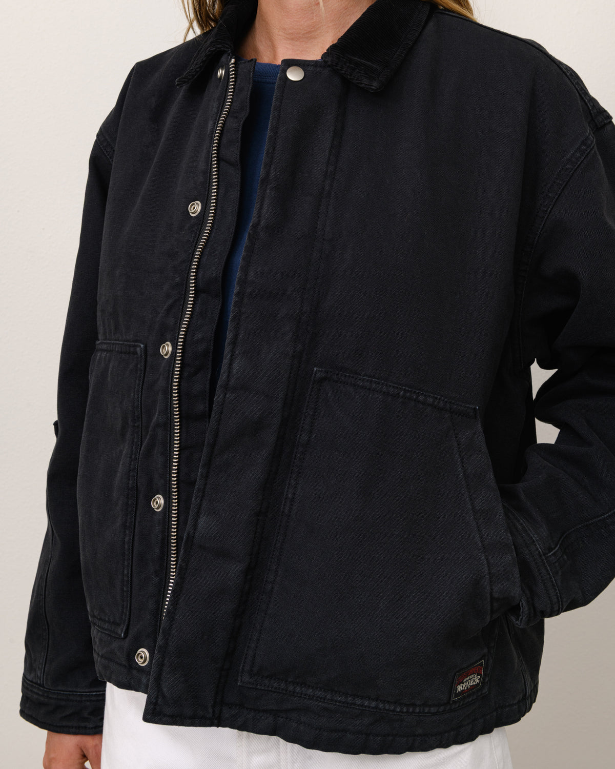 Workgear Jacket Unisex Long Sleeve In Black
