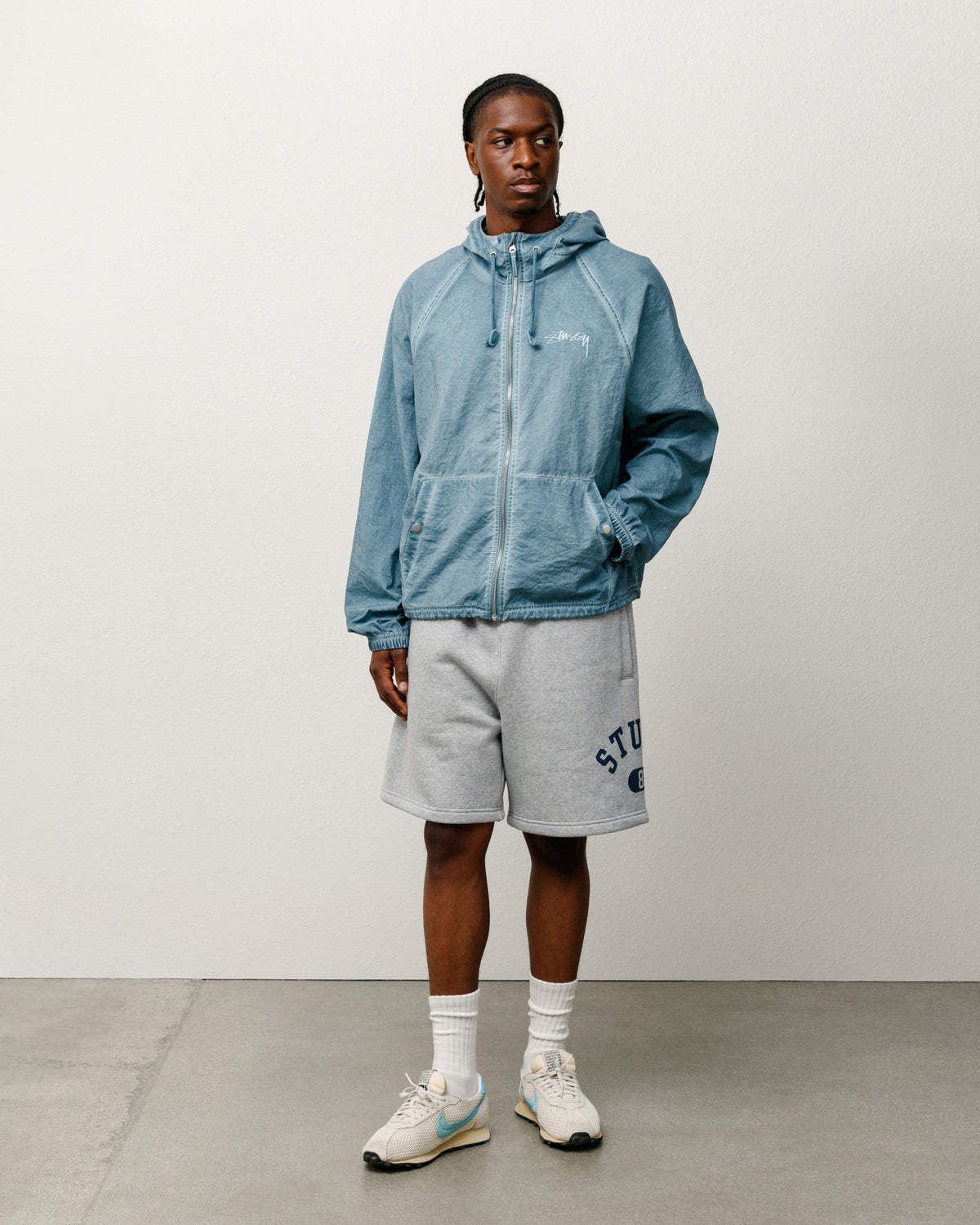Beach Shell Garment Dyed – Blue | Outerwear | Stüssy Europe