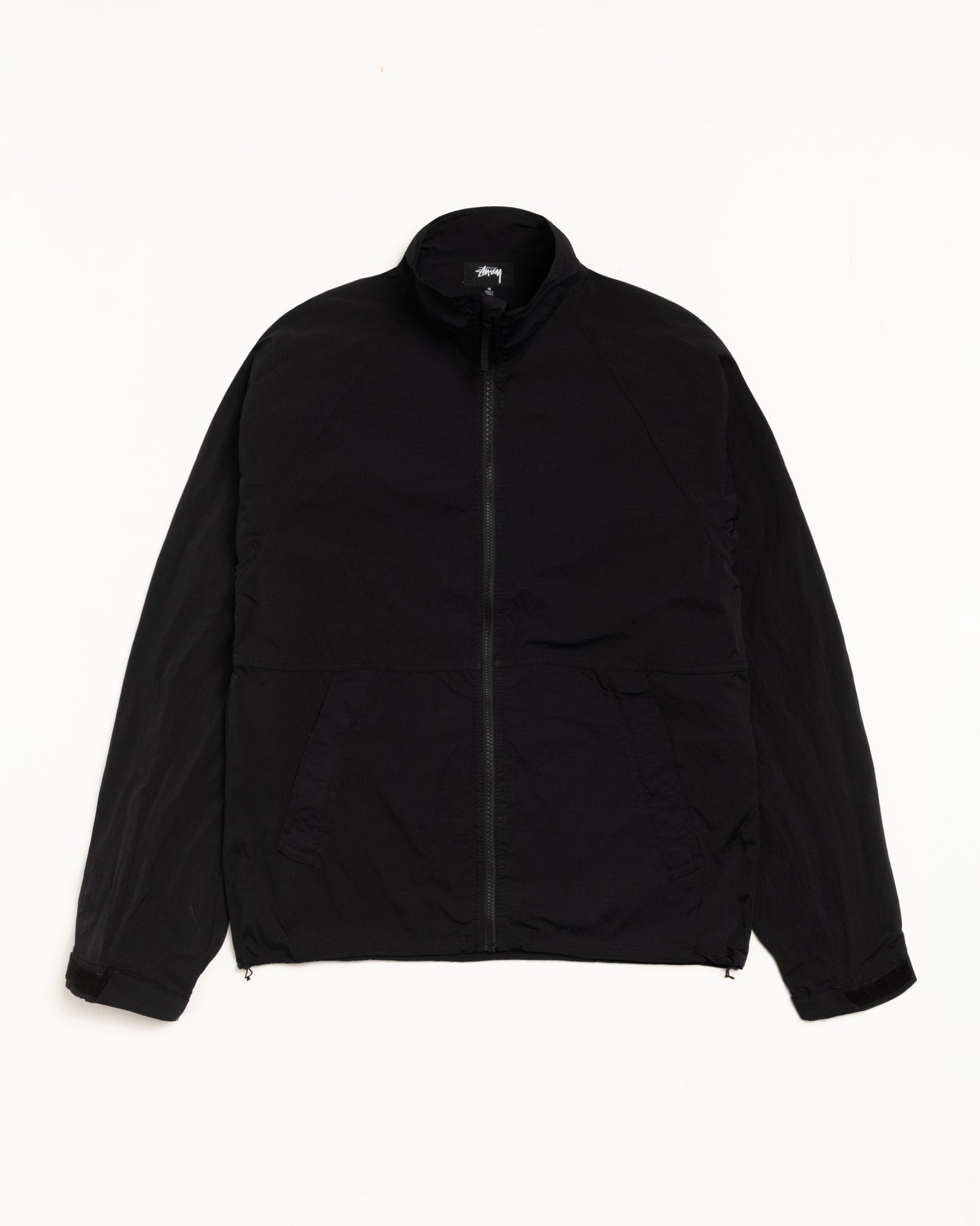 ジャケット・アウター Stussy WARM UP JACKET BLACK M Warm Up Jacket – Black | Outerwear | Stüssy Europe