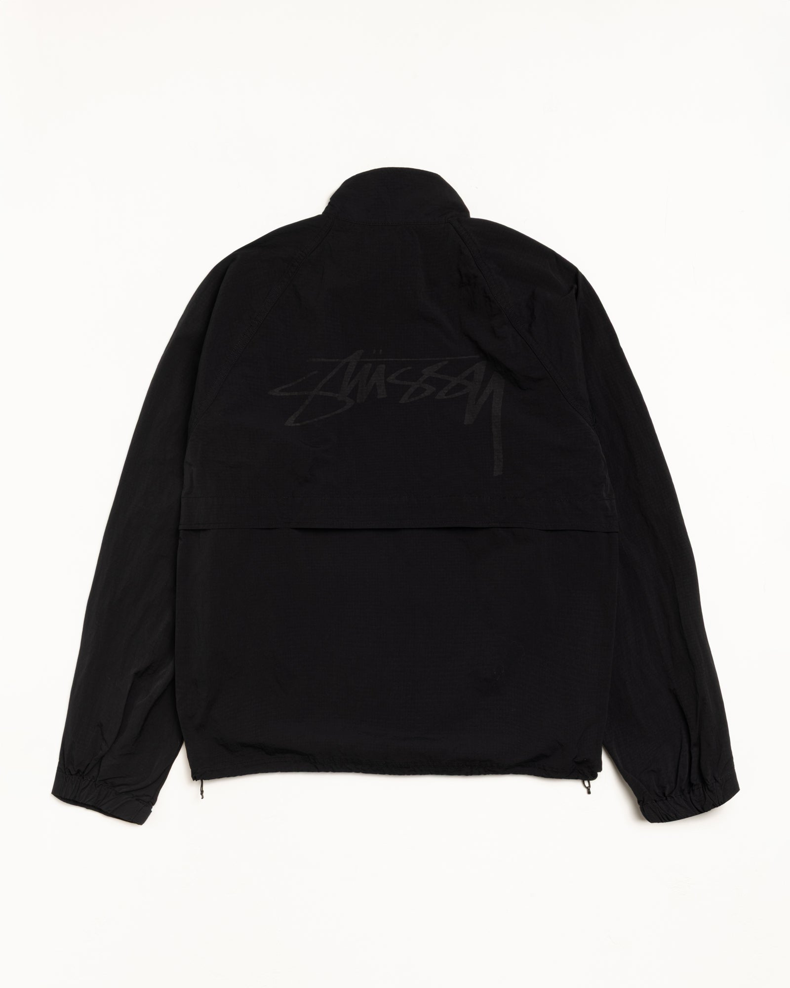 Warm Up Jacket – Black | Outerwear | Stüssy Europe