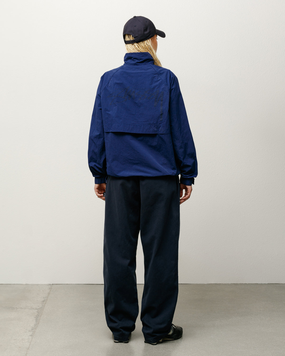 Warm Up Jacket – Navy | Outerwear | Stüssy Europe