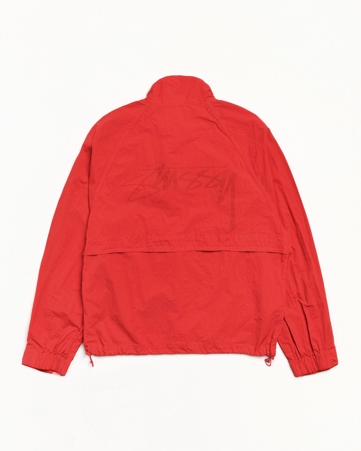 Warm Up Jacket – Red | Outerwear | Stüssy Europe