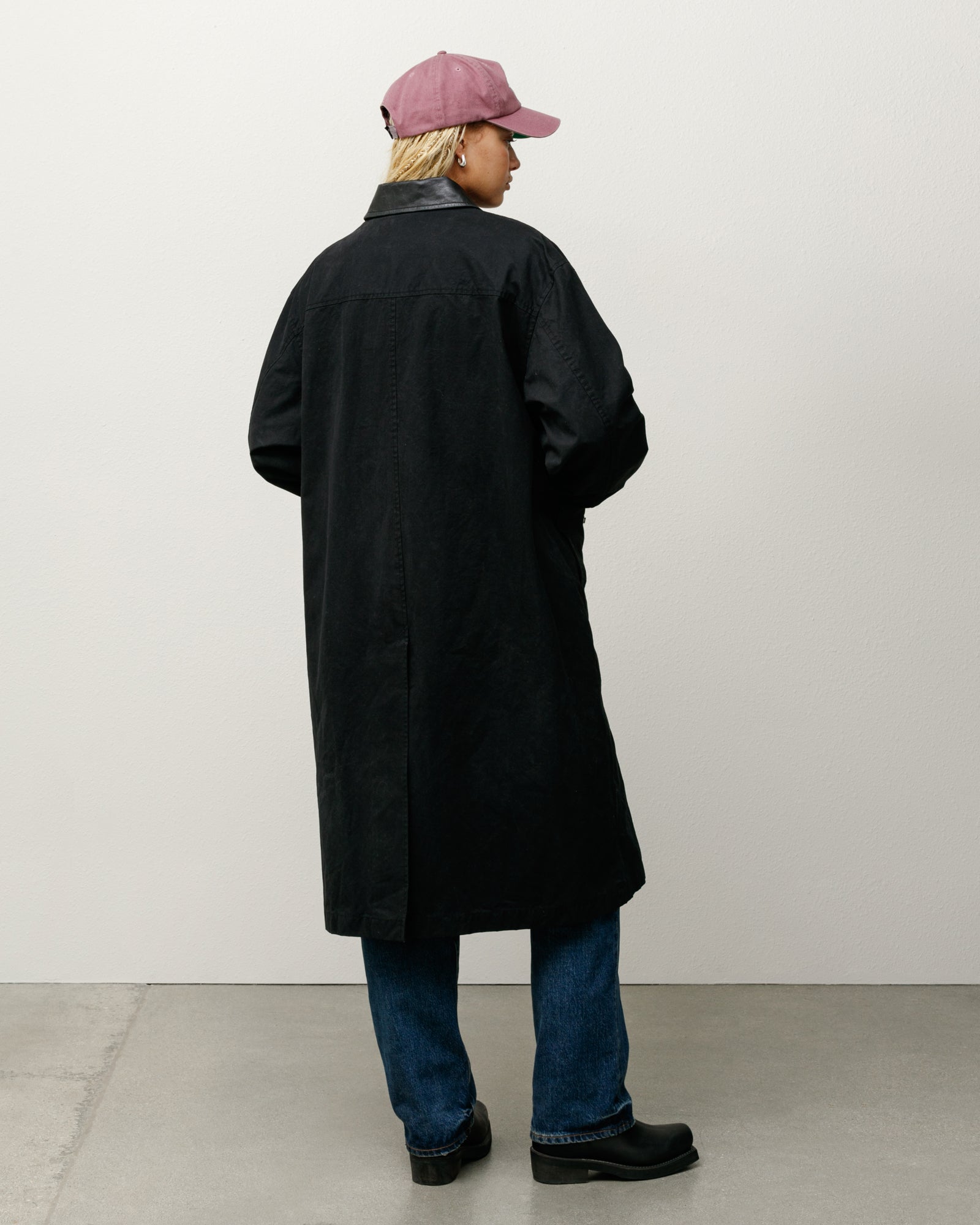 Duster Coat - Black | Outerwear | Stüssy Europe
