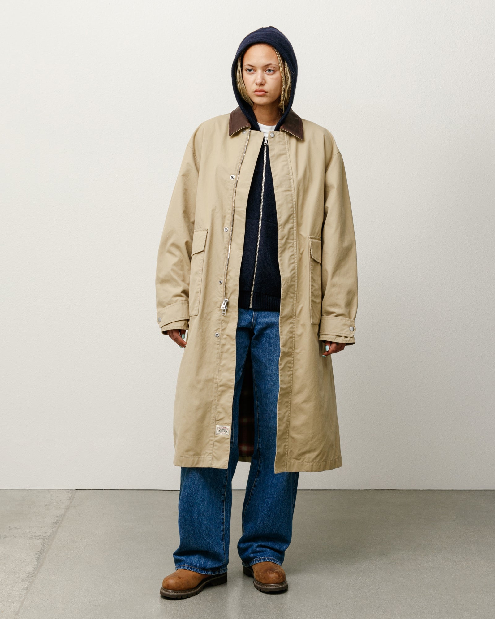 Duster Coat – Khaki | Outerwear | Stüssy Europe
