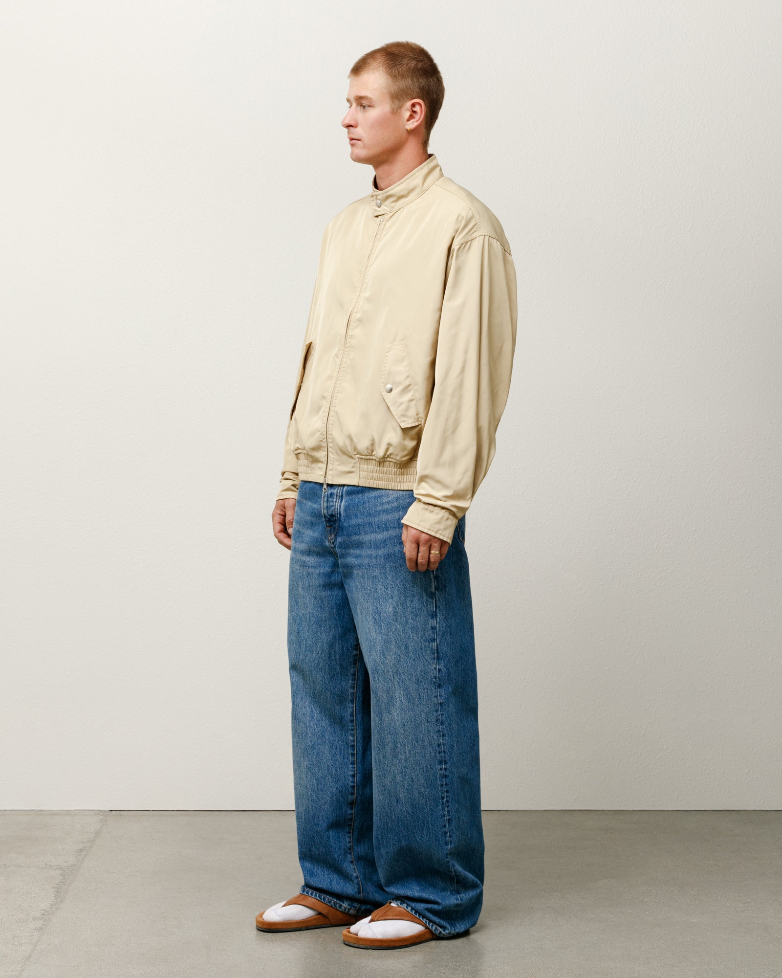 ジャケット・アウター STUSSY SURF TEAM HARRINGTON JACKET New Stussy SURF TEAM HARRINGTON JACKET 2025 Black Mens size